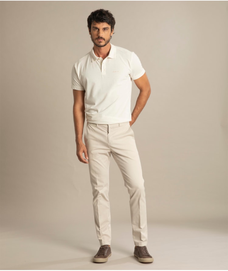 Calça Chino Premium New Areia