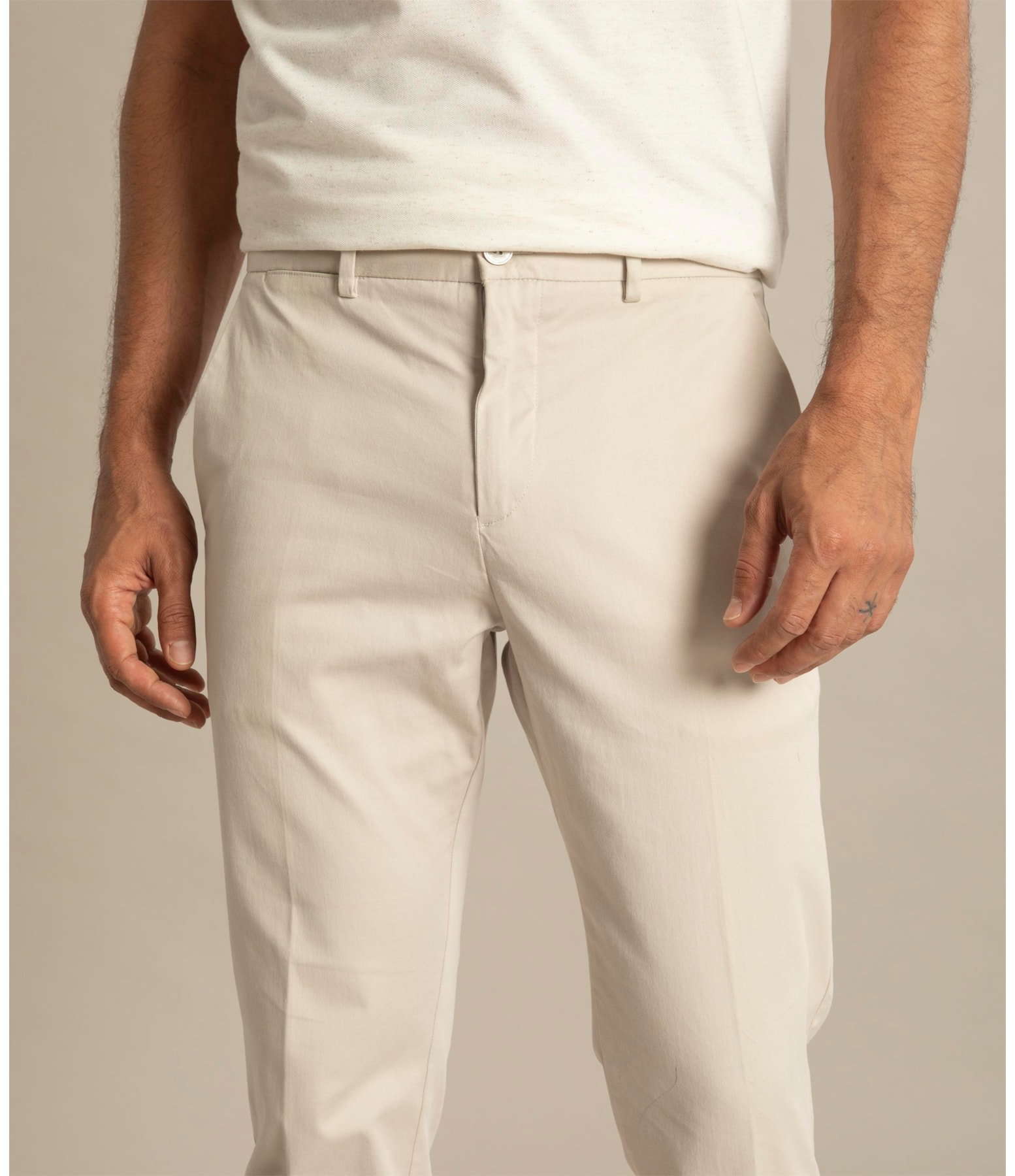 Calça Chino Premium New Areia