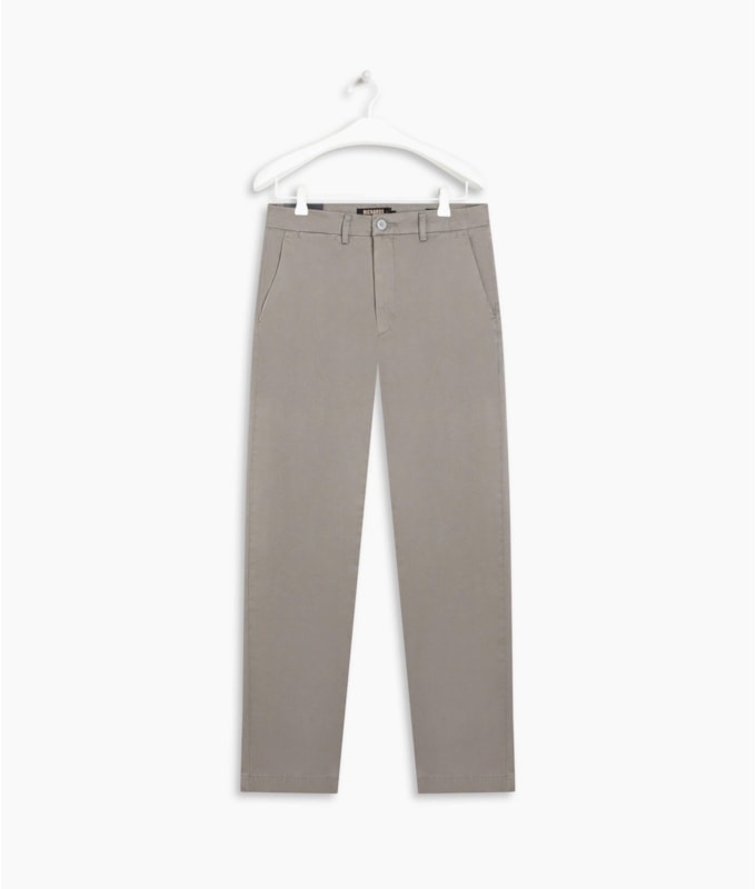 Calça Chino Premium New Cinza Medio