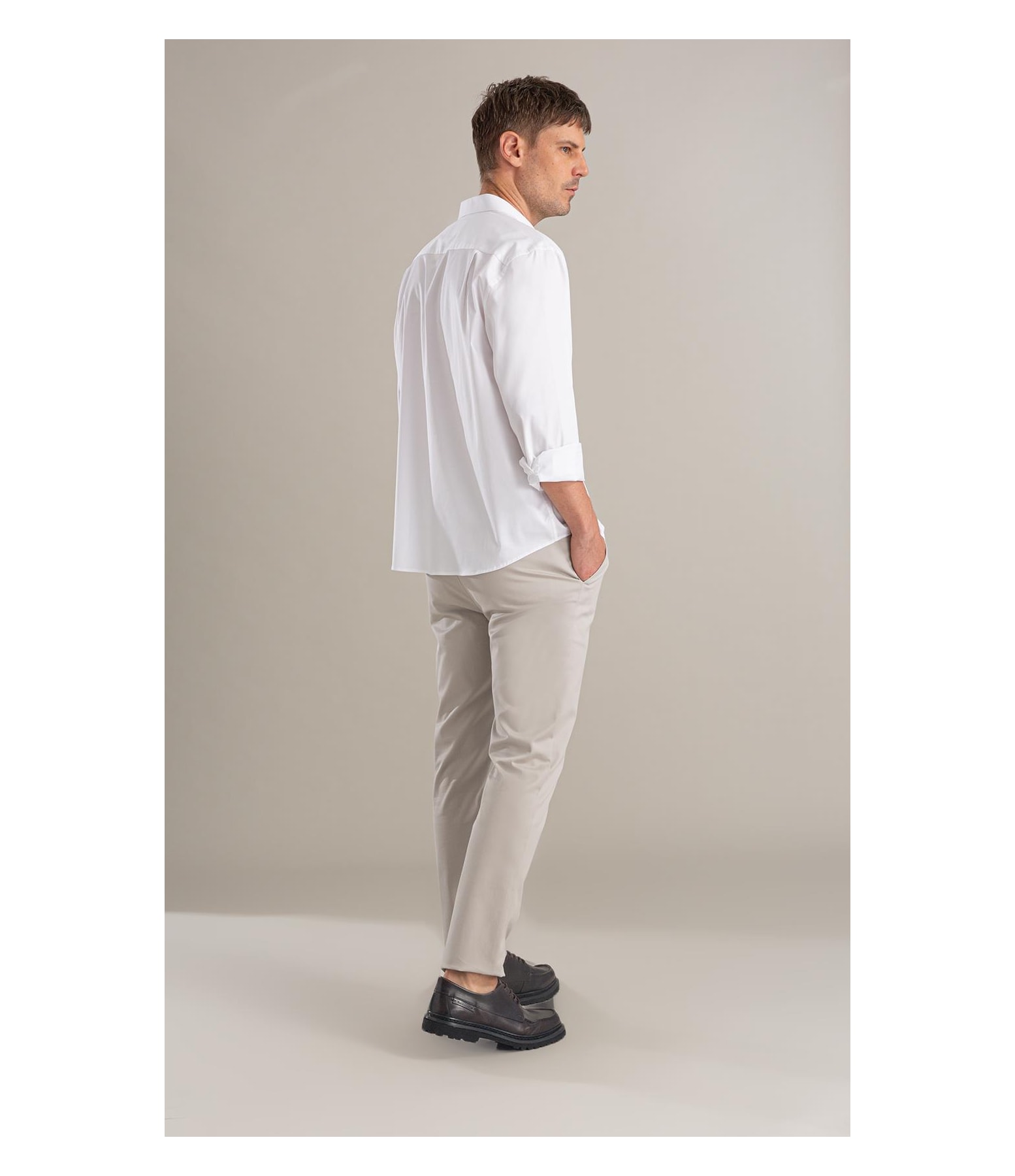 Calça Chino Premium New Silver
