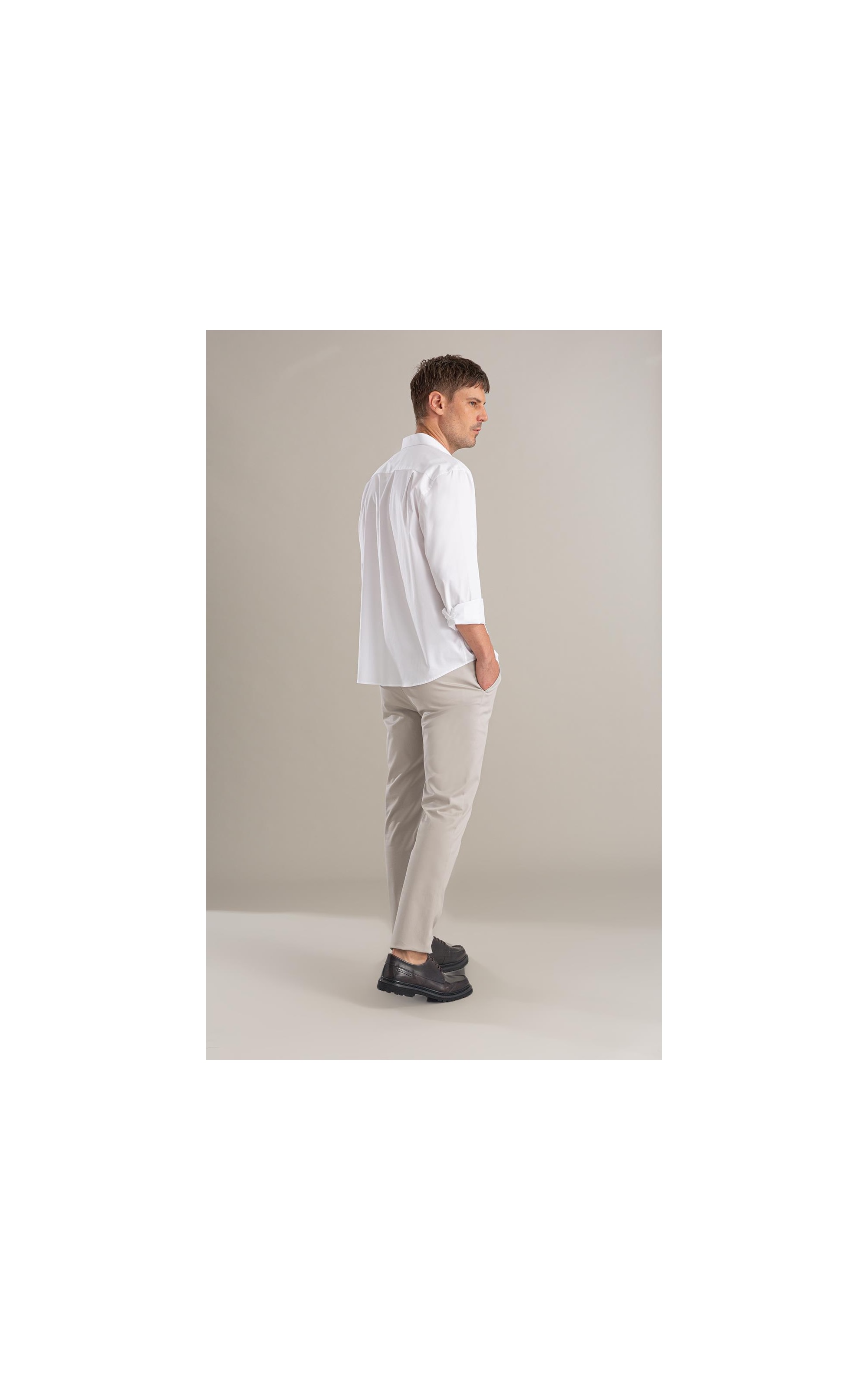 Calça Chino Premium New Silver