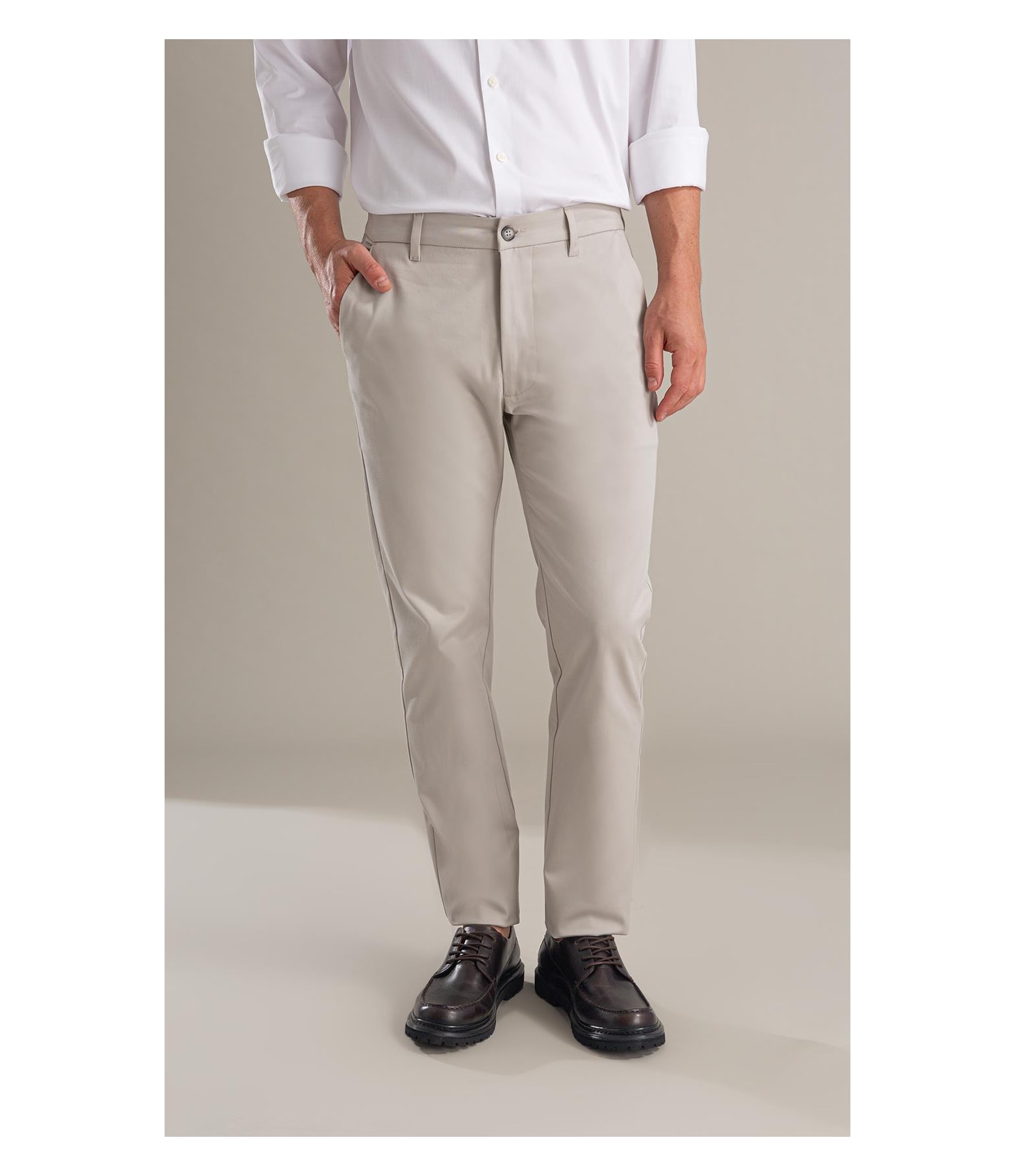 Calça Chino Premium New Silver