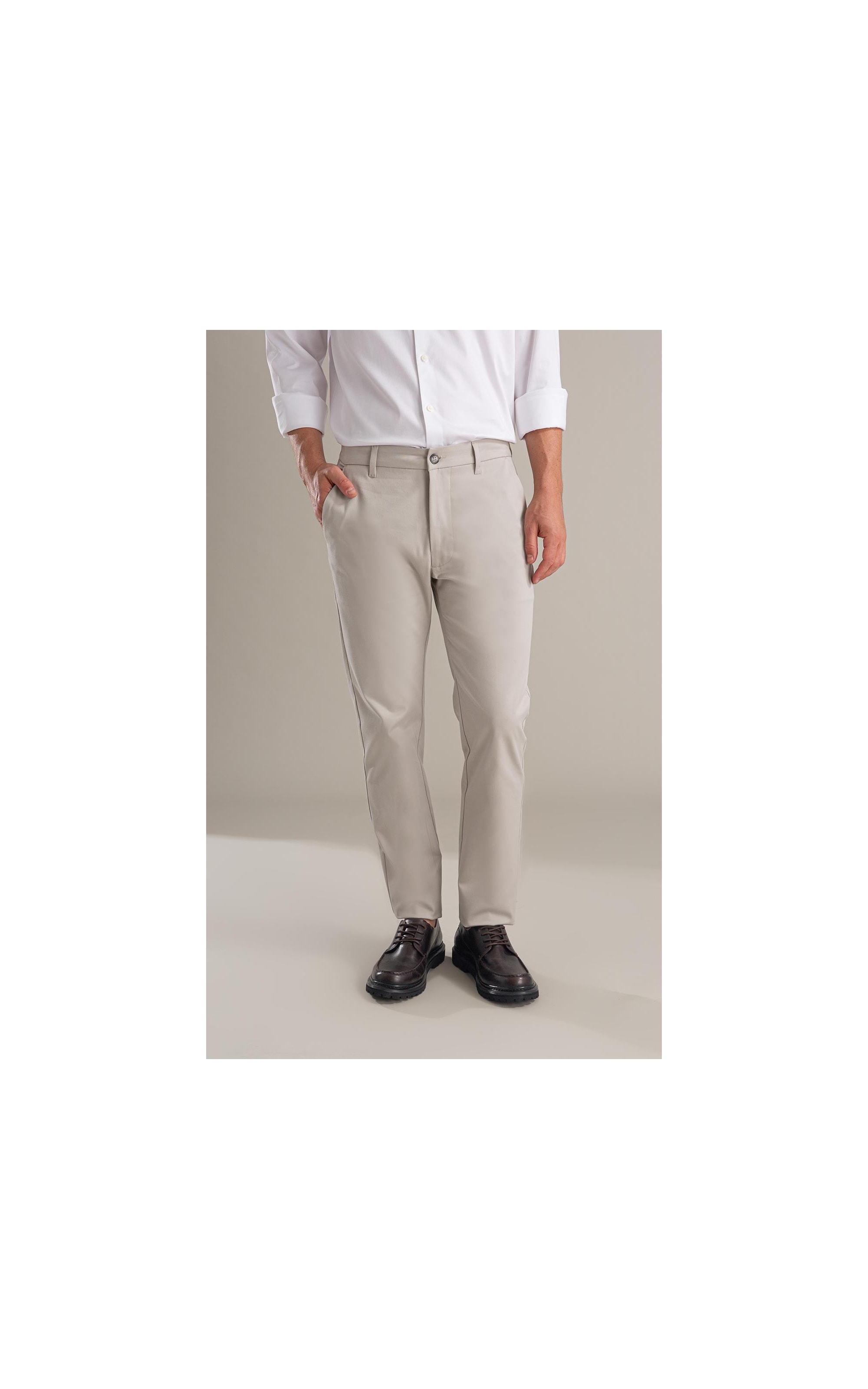 Calça Chino Premium New Silver