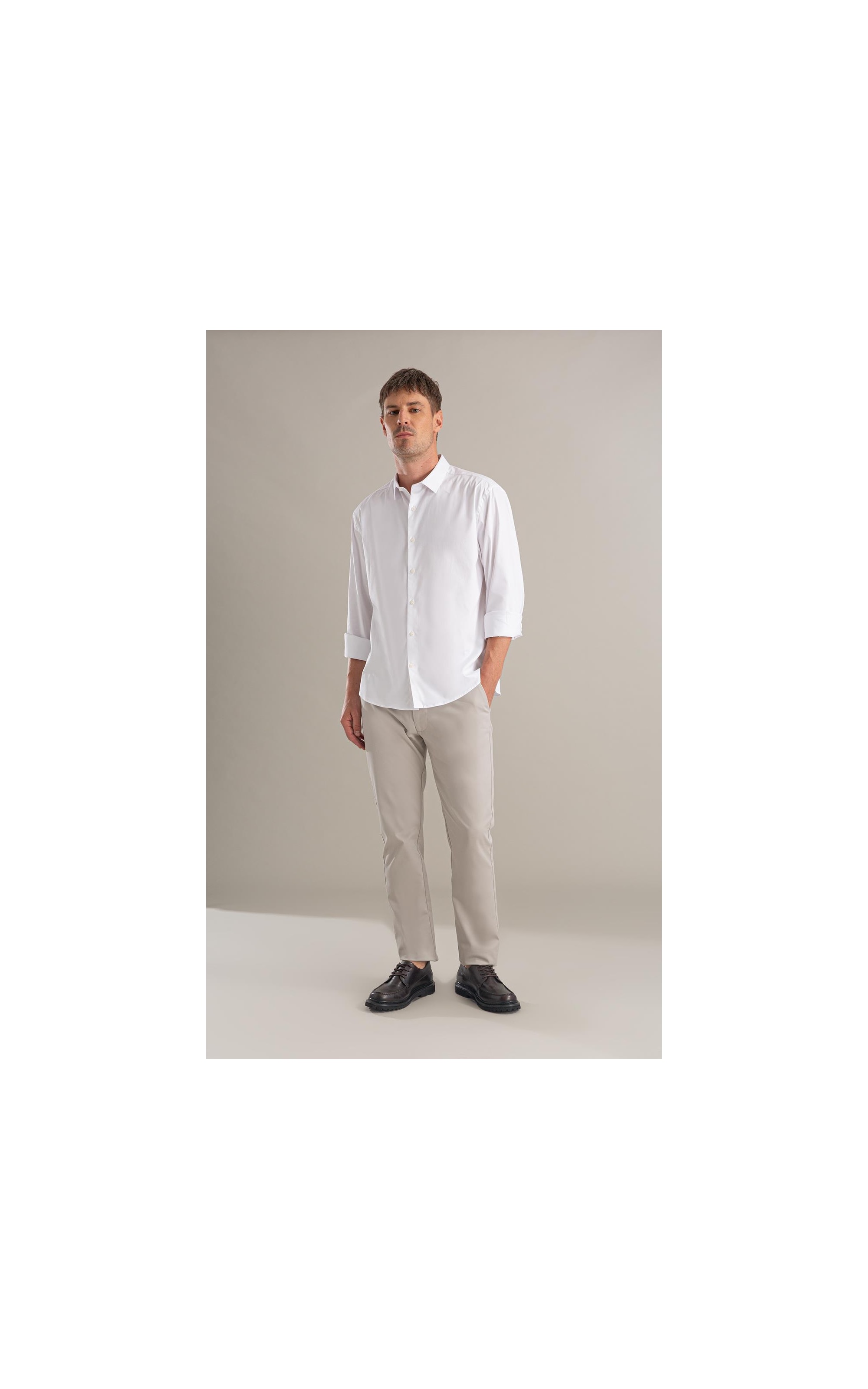 Calça Chino Premium New Silver
