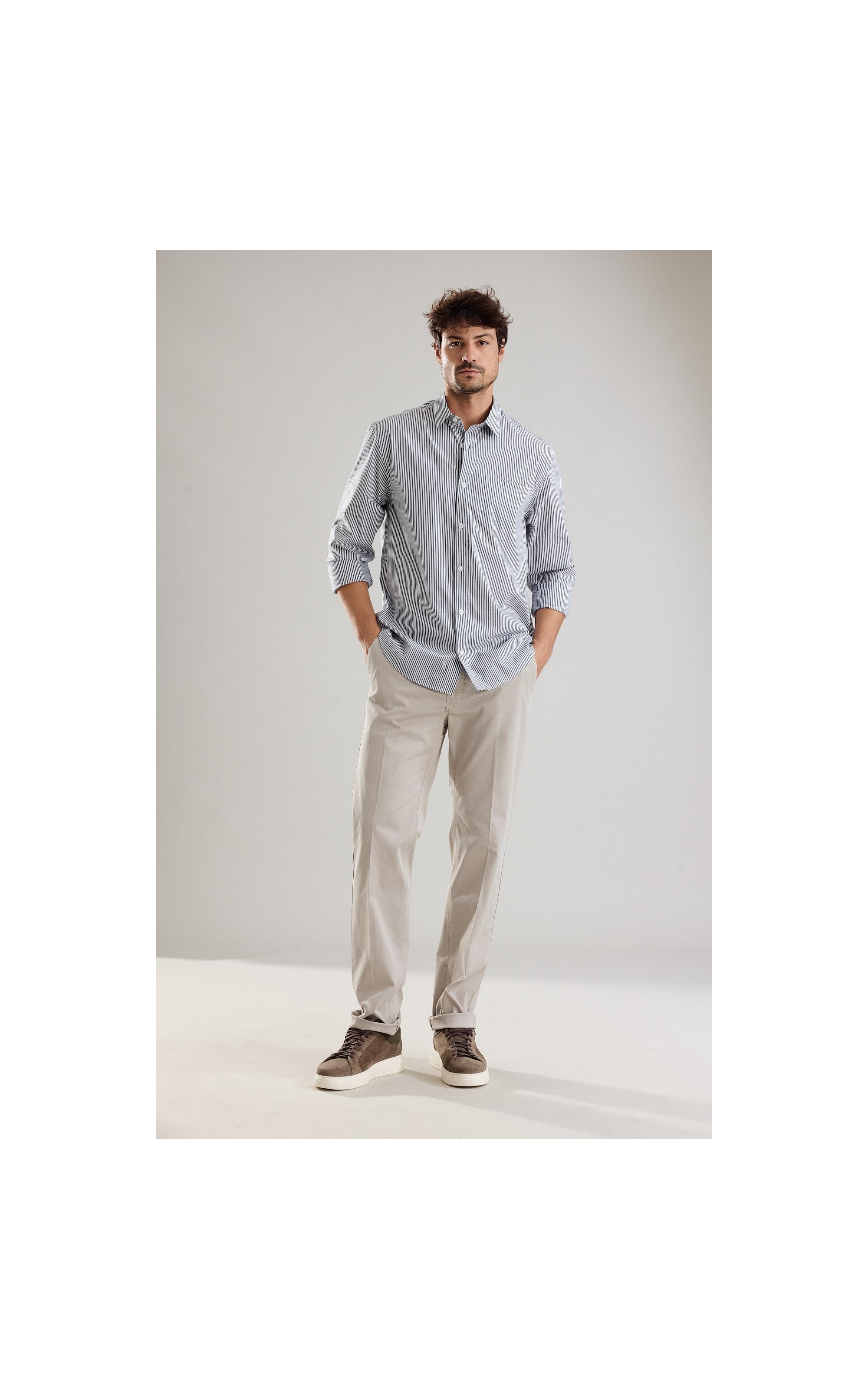 Calça Chino Proenca Silver