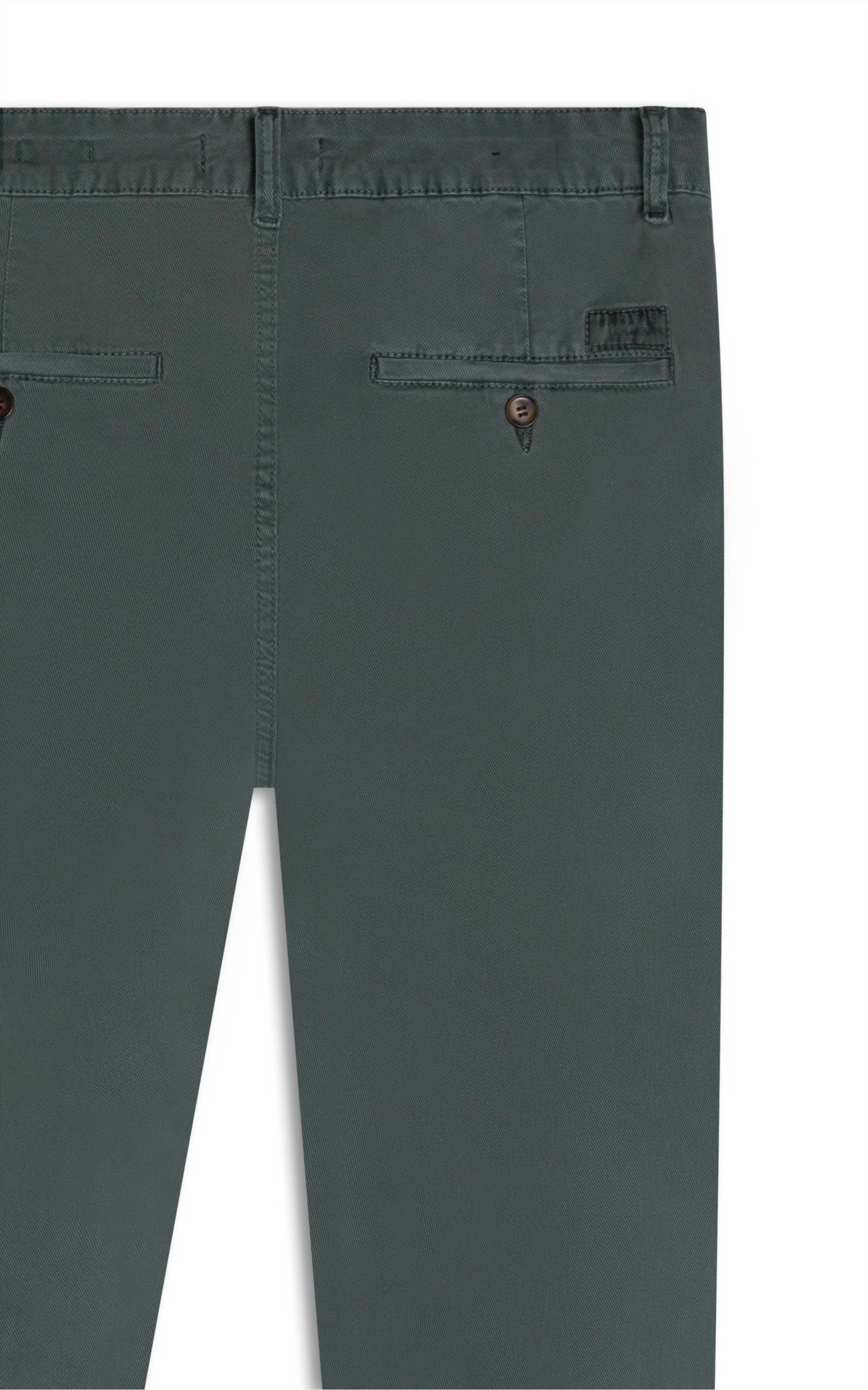 Calça Chino Rain Trapezio Verde Army