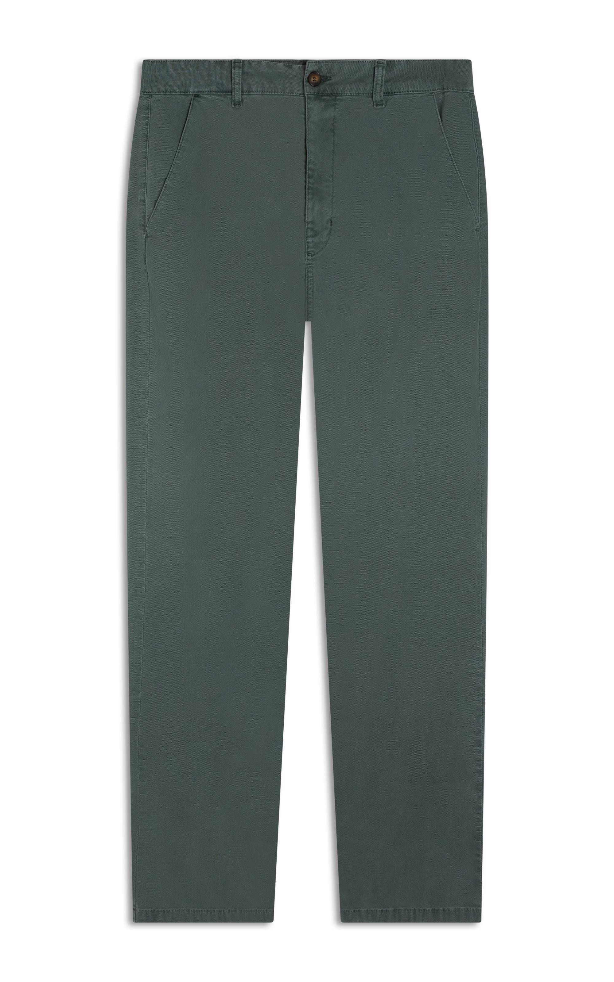Calça Chino Rain Trapezio Verde Army