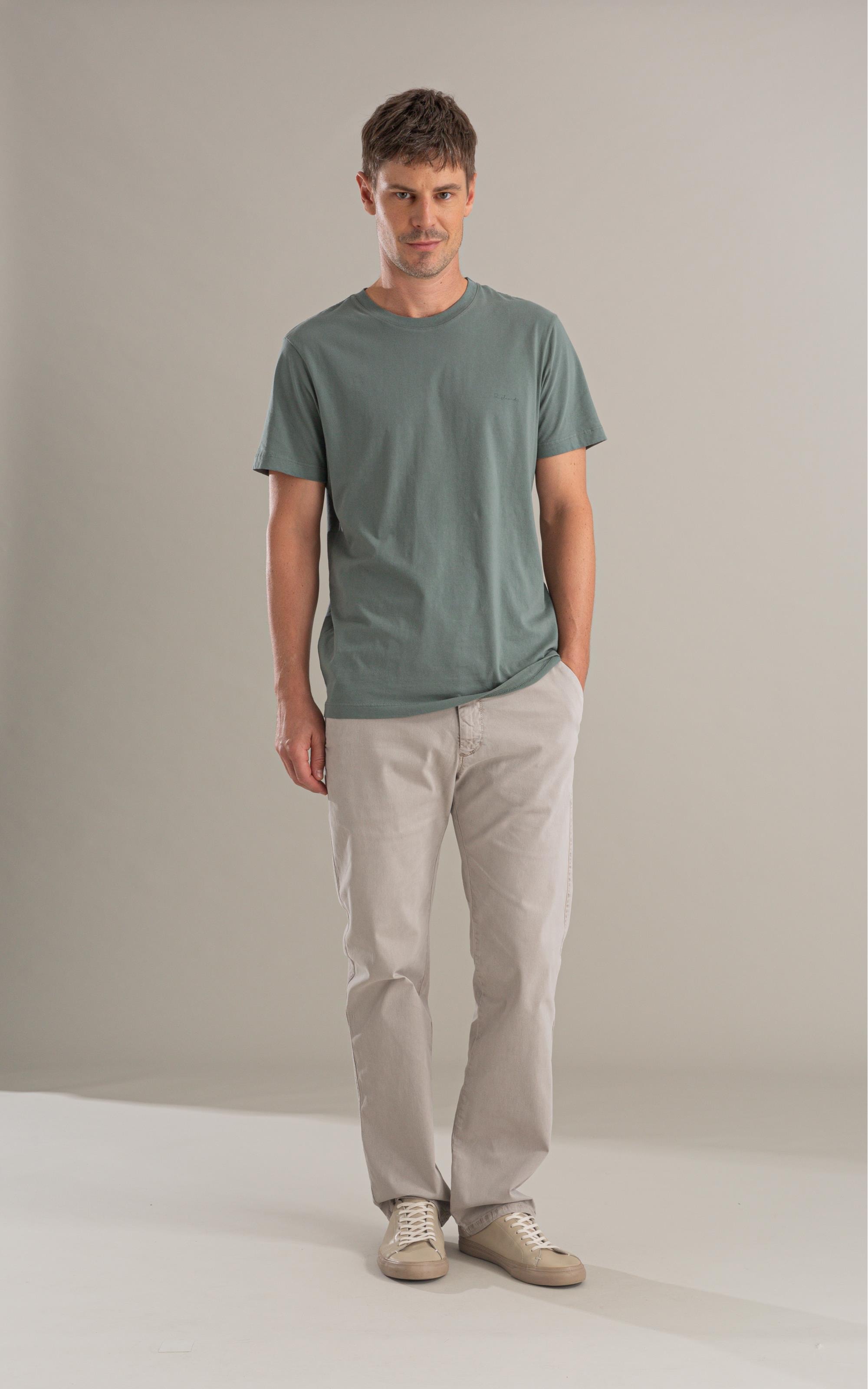 Calça Chino Relax Con Silver
