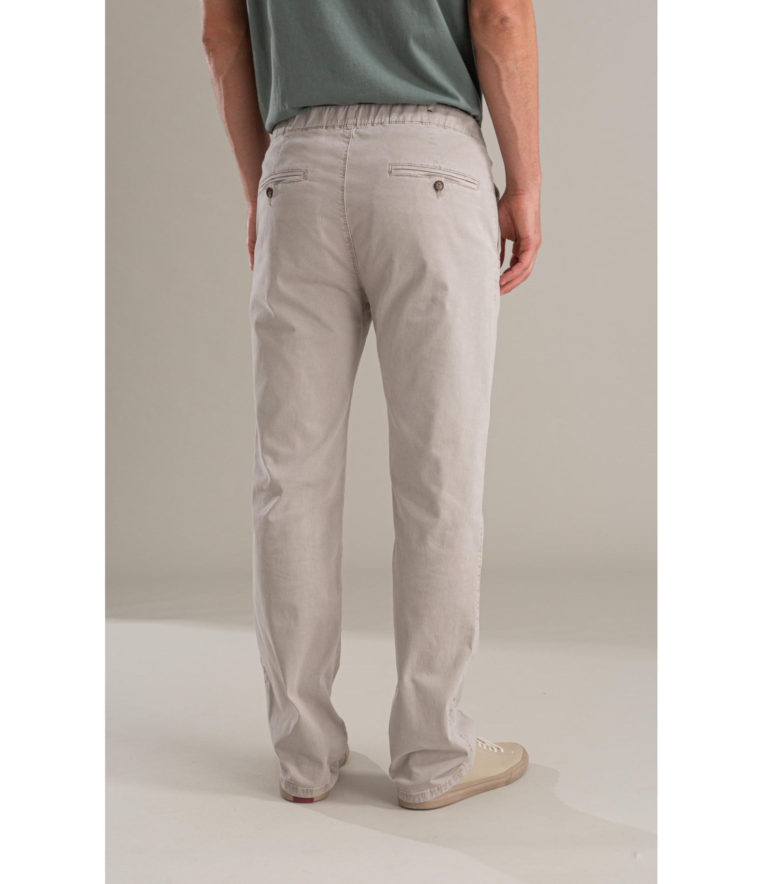 Calça Chino Relax Con Silver