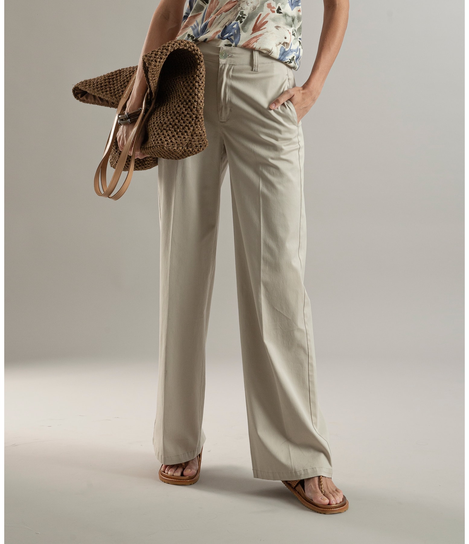 Calça Chino Setta padeph New York Areia