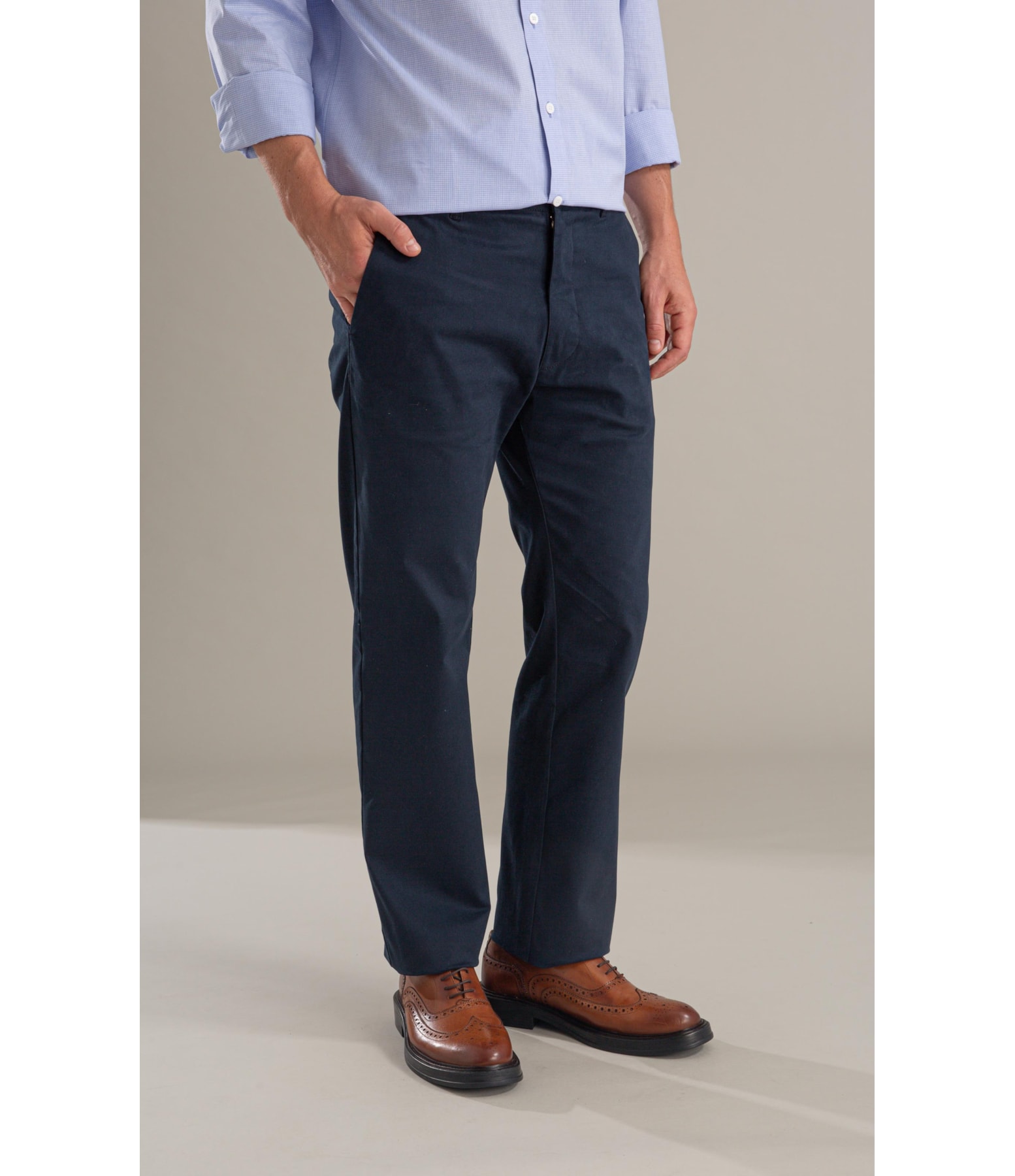 Calça Chino Sloane Dark Navy