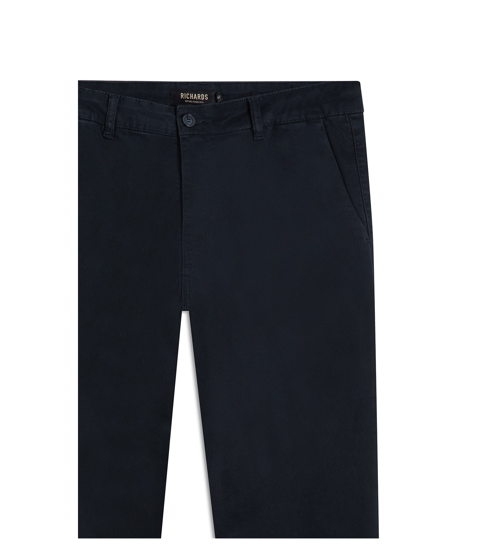 Calça Chino Soft Color Haia Dark Navy