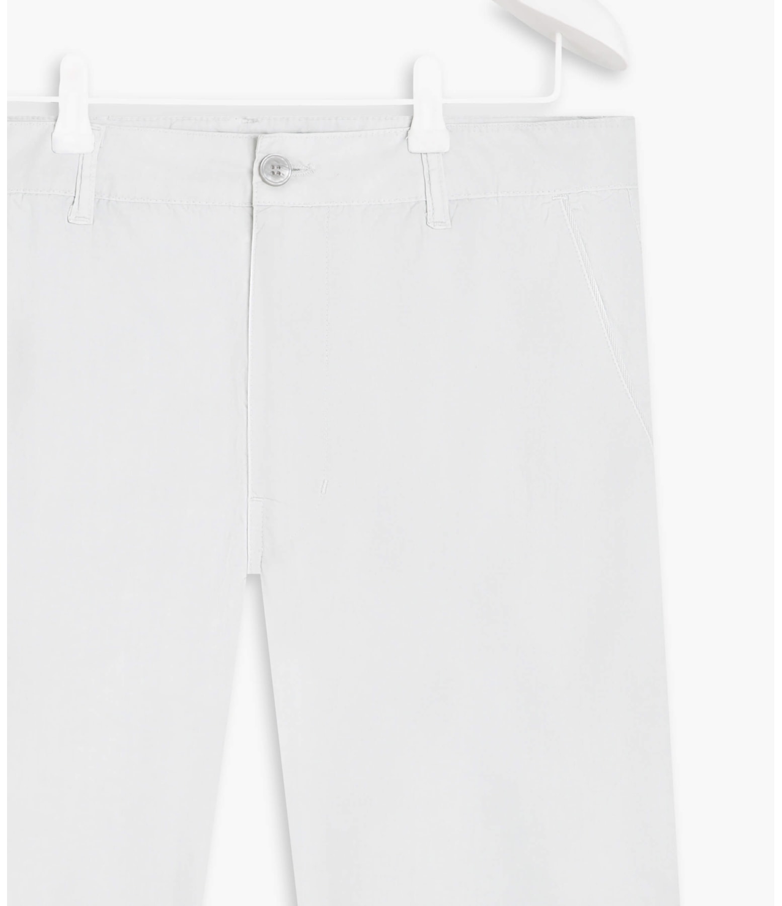 Calça Chino Tradicional Moore Prata
