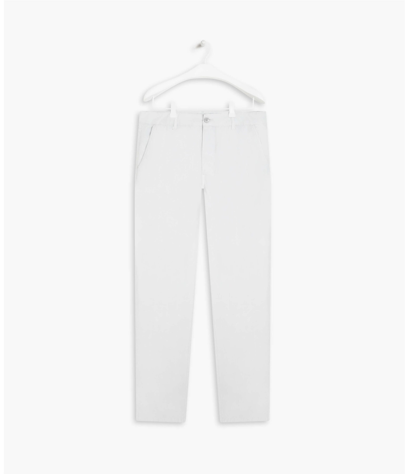 Calça Chino Tradicional Moore Prata
