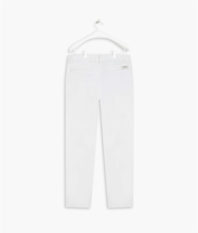 Calça Chino Tradicional Moore Prata