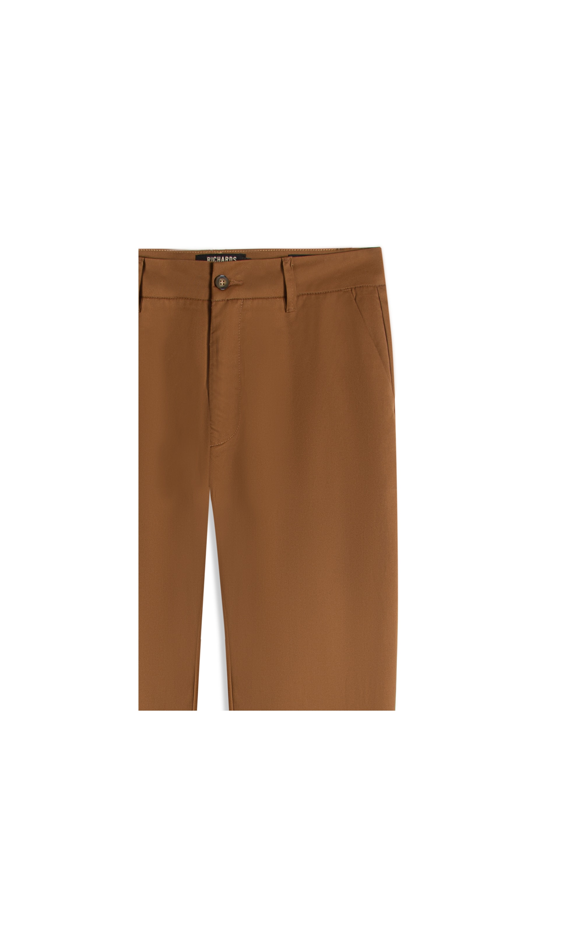 Calça Chino Tradicional Soft Touch Camel