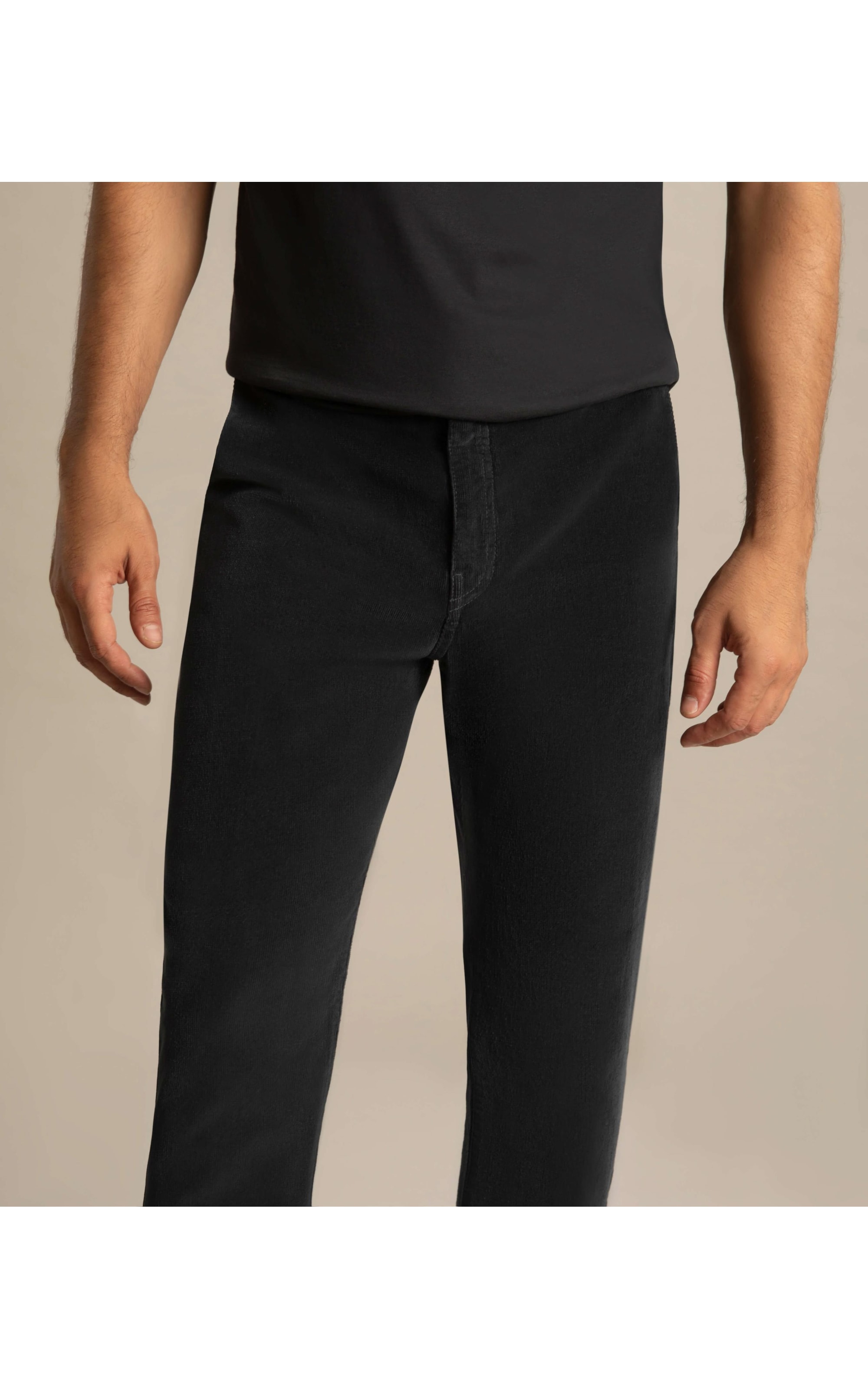 Calça Chino Veludo Midnight Blue