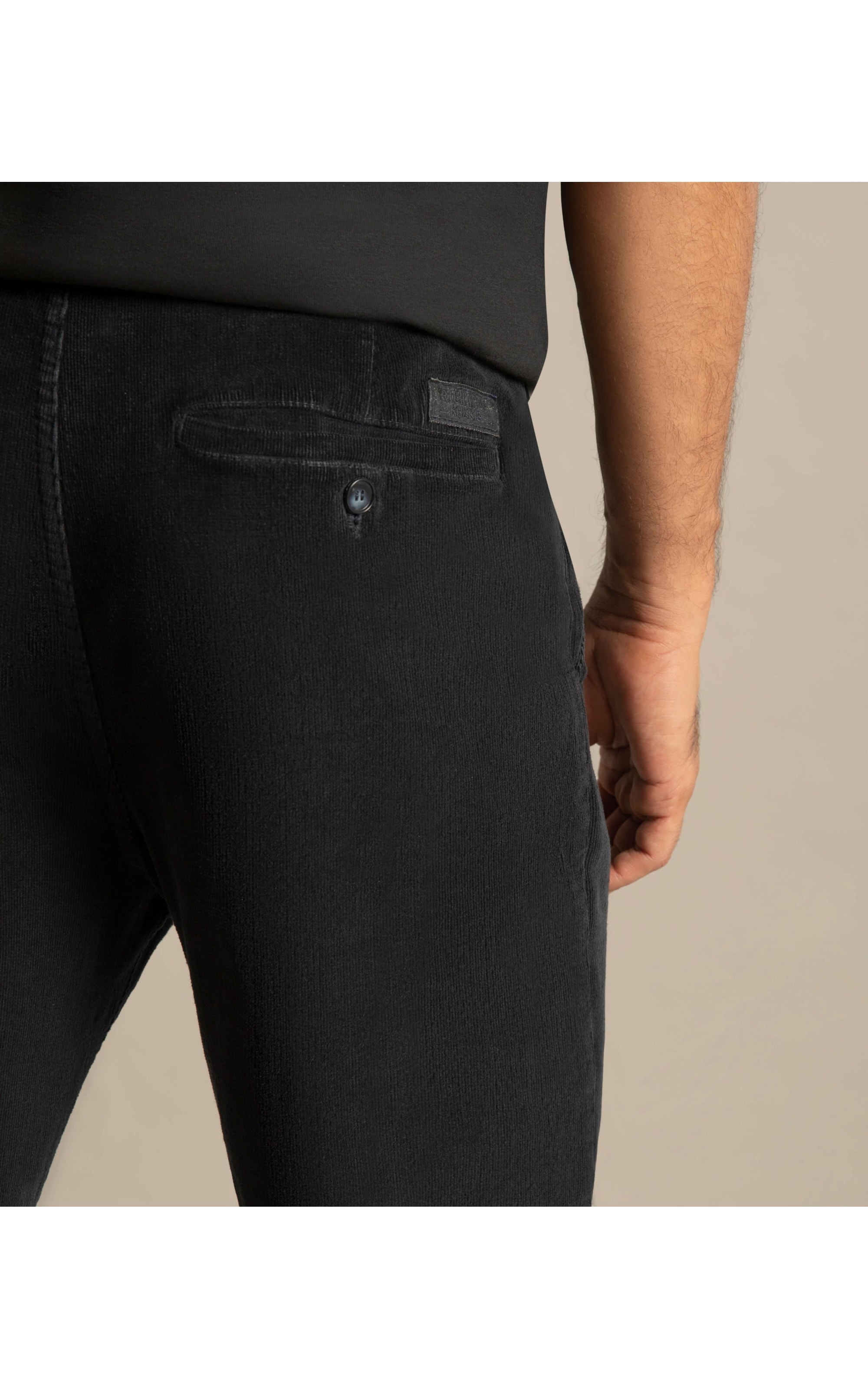Calça Chino Veludo Midnight Blue