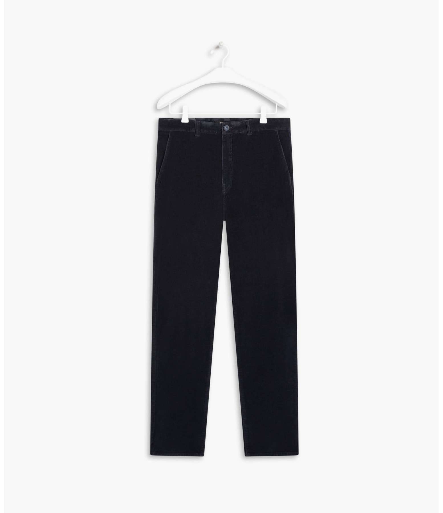Calça Chino Veludo Midnight Blue