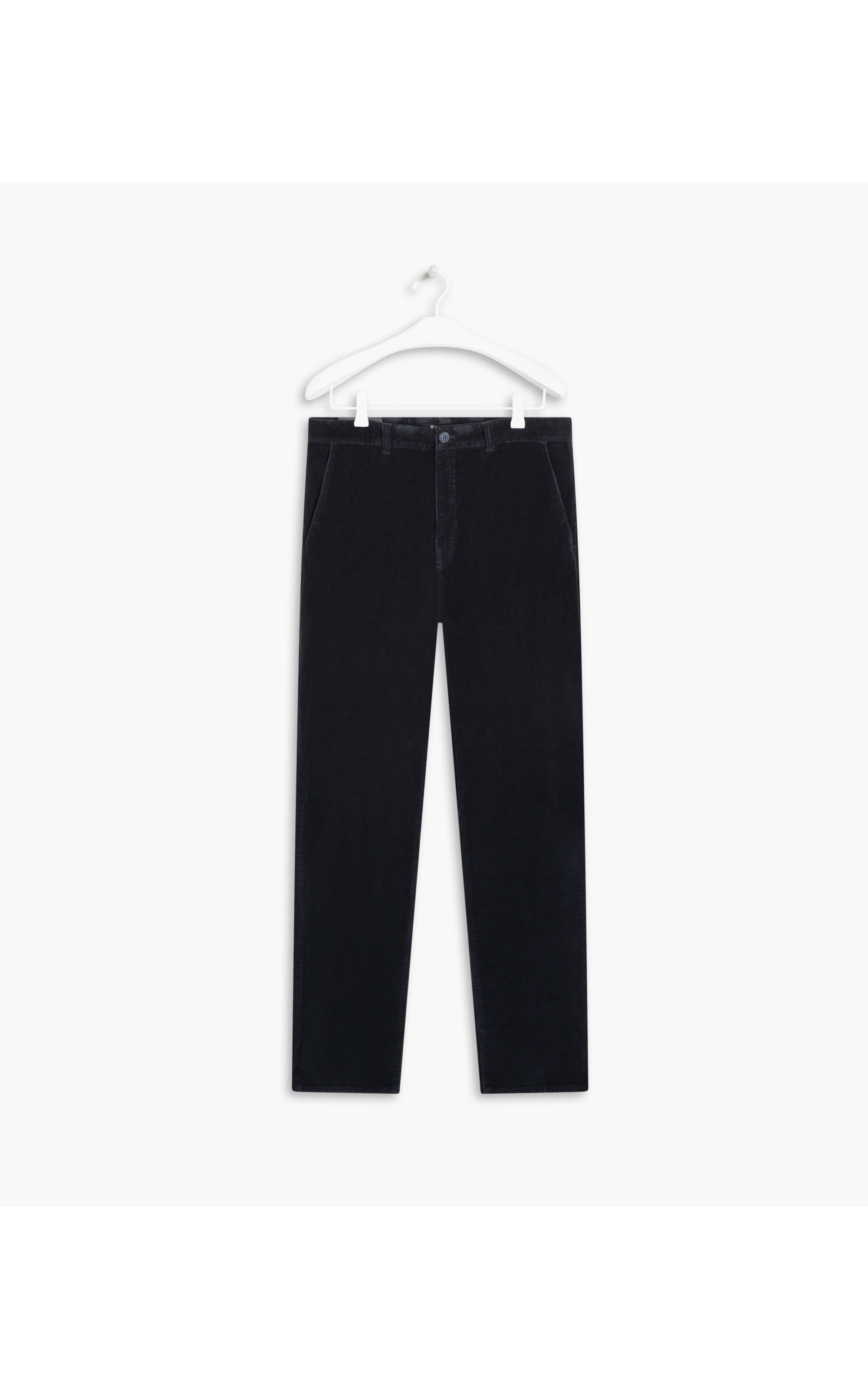 Calça Chino Veludo Midnight Blue