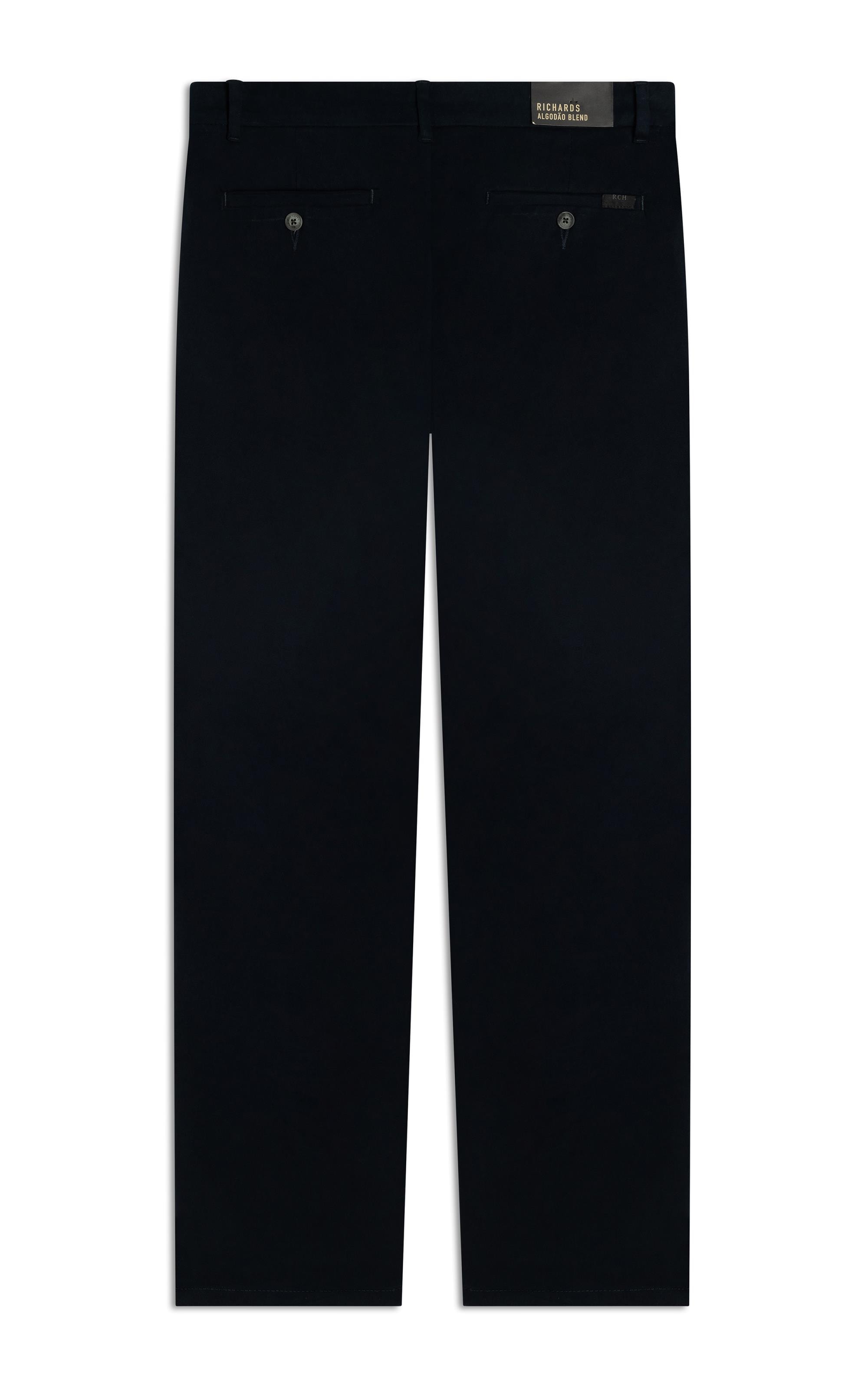 Calça Chino Vmp Cos Ajustavel Tradiciona Midnight Blue