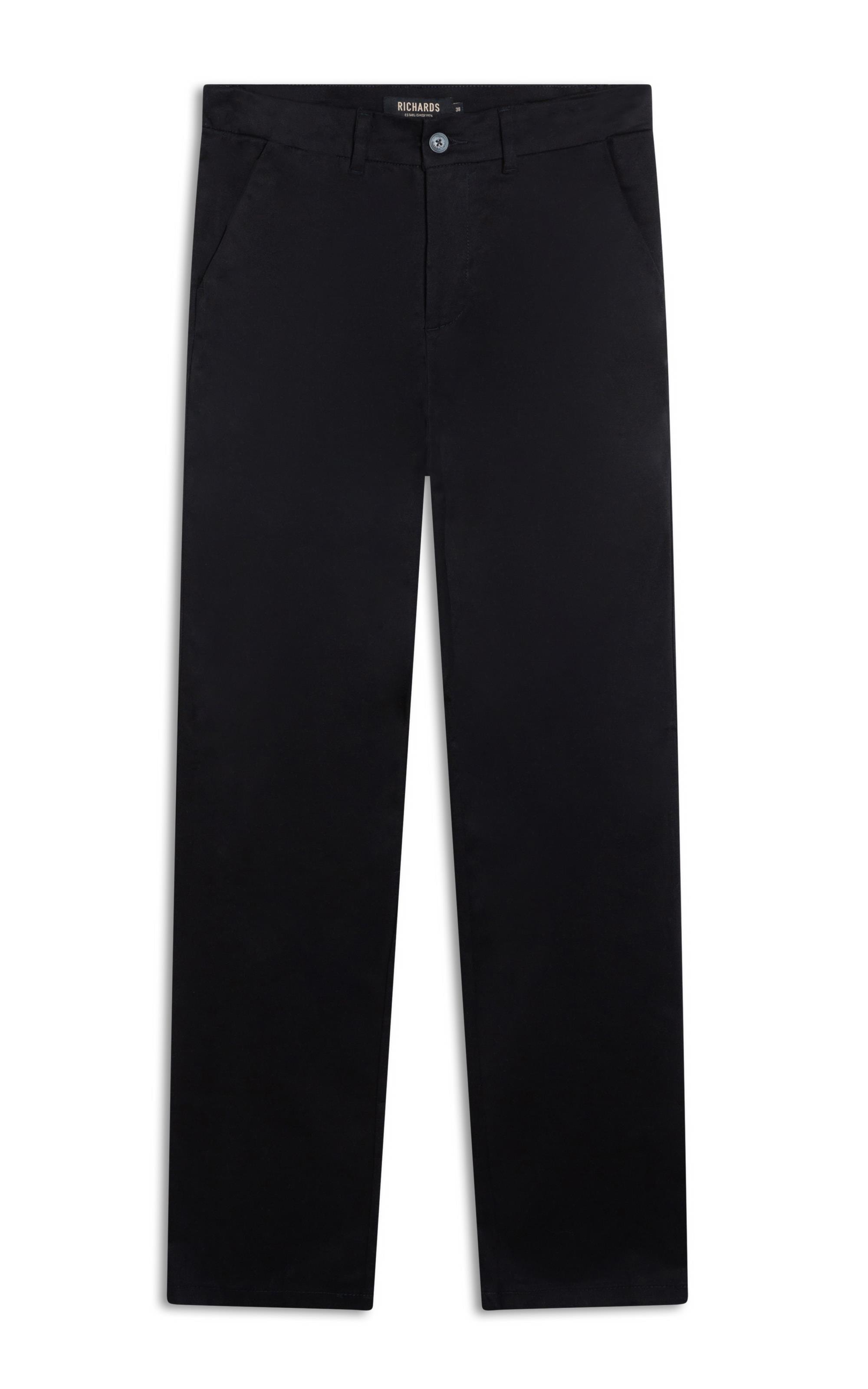 Calça Chino Vmp Cos Ajustavel Tradiciona Preto
