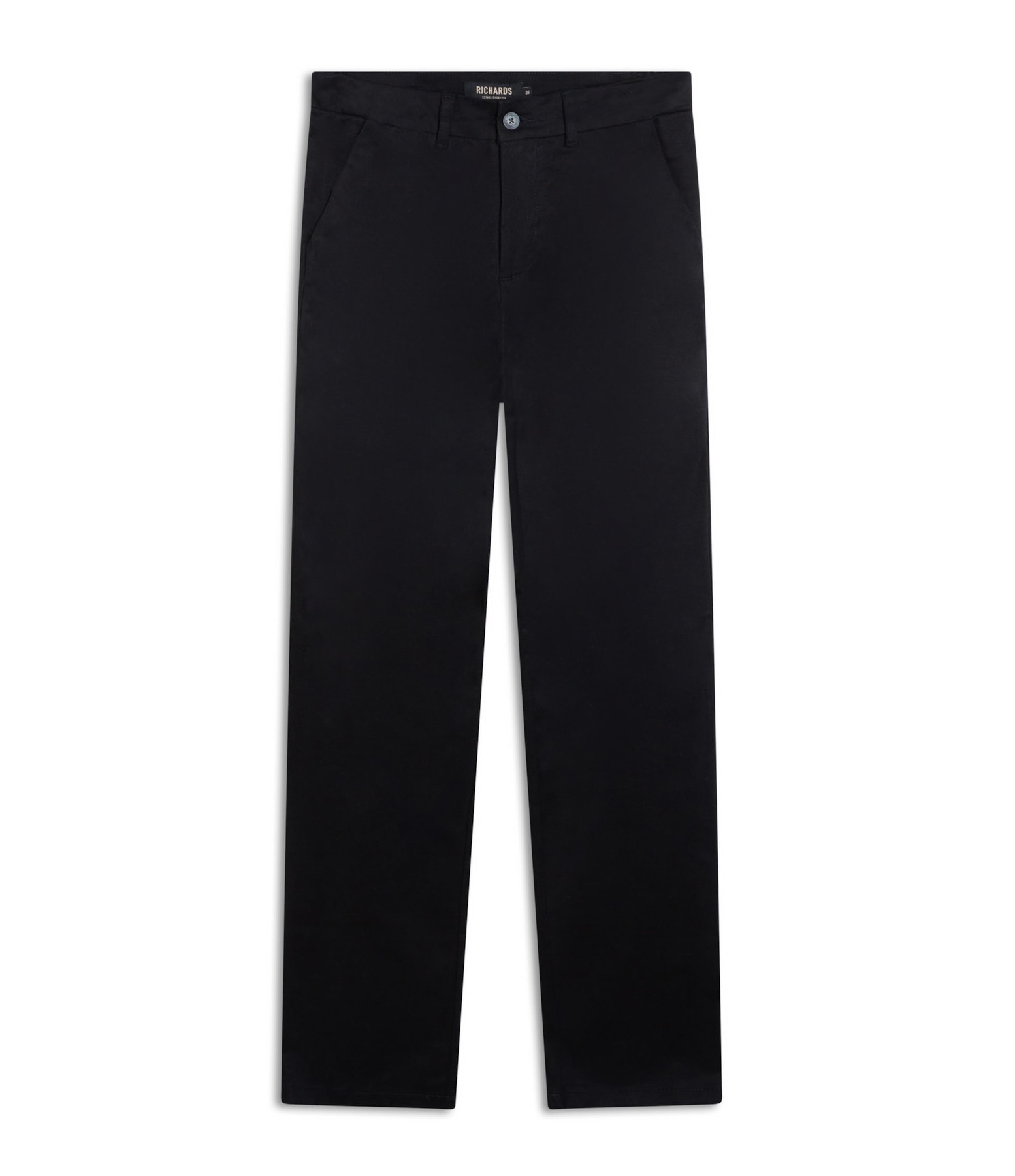 Calça Chino Vmp Cos Ajustavel Tradiciona Preto
