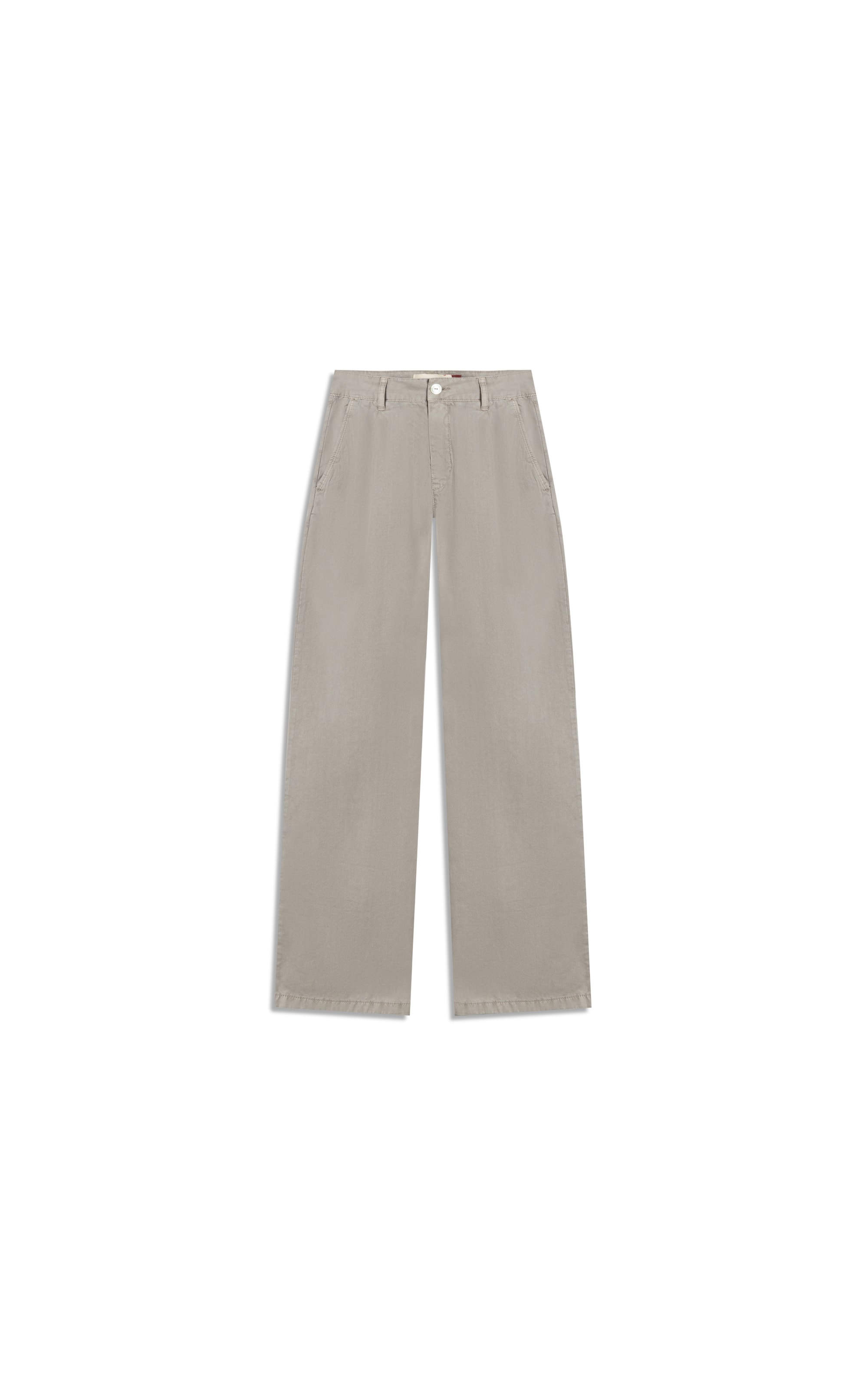 Calça Chino Wide Pregas Silver