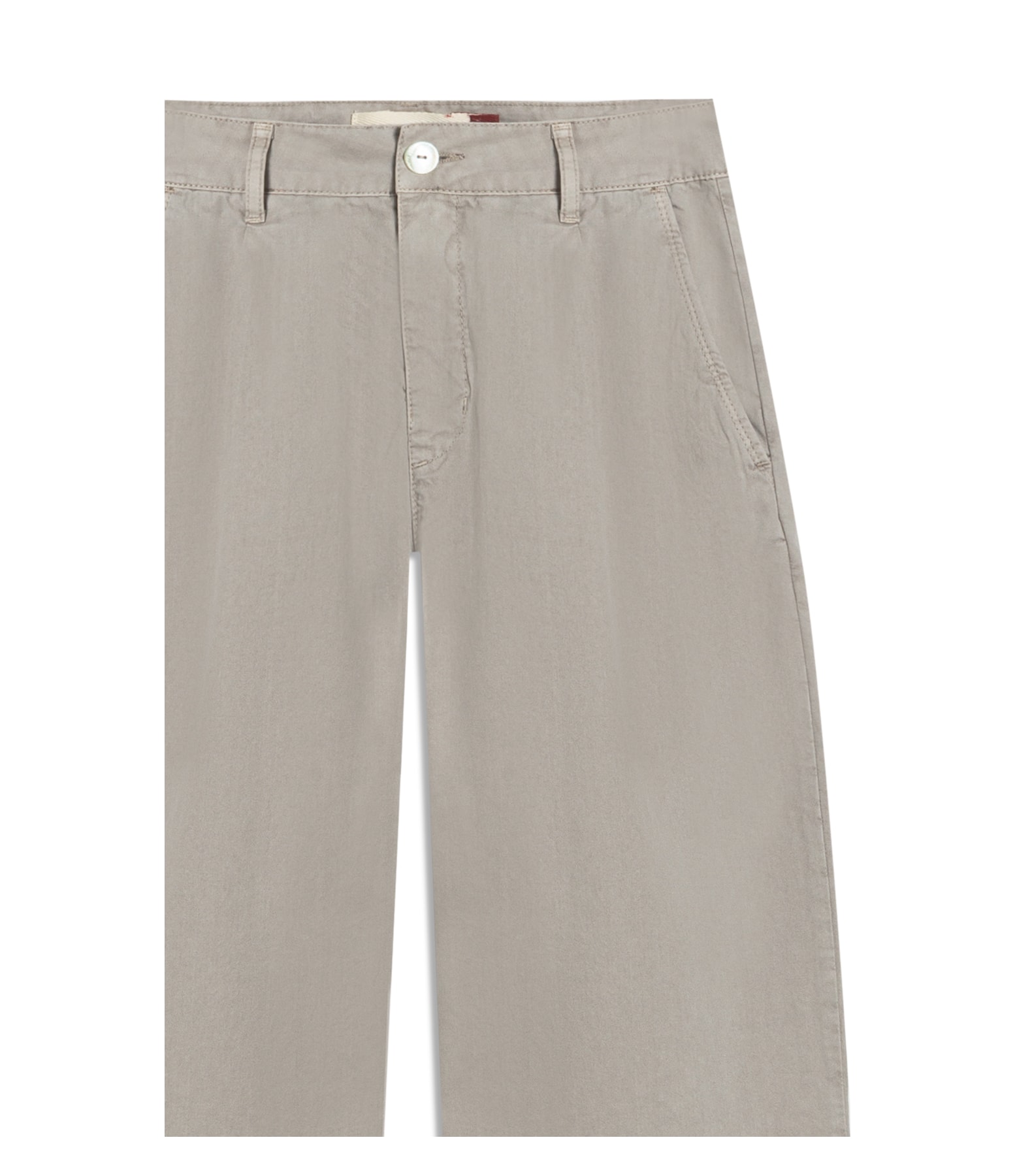Calça Chino Wide Pregas Silver