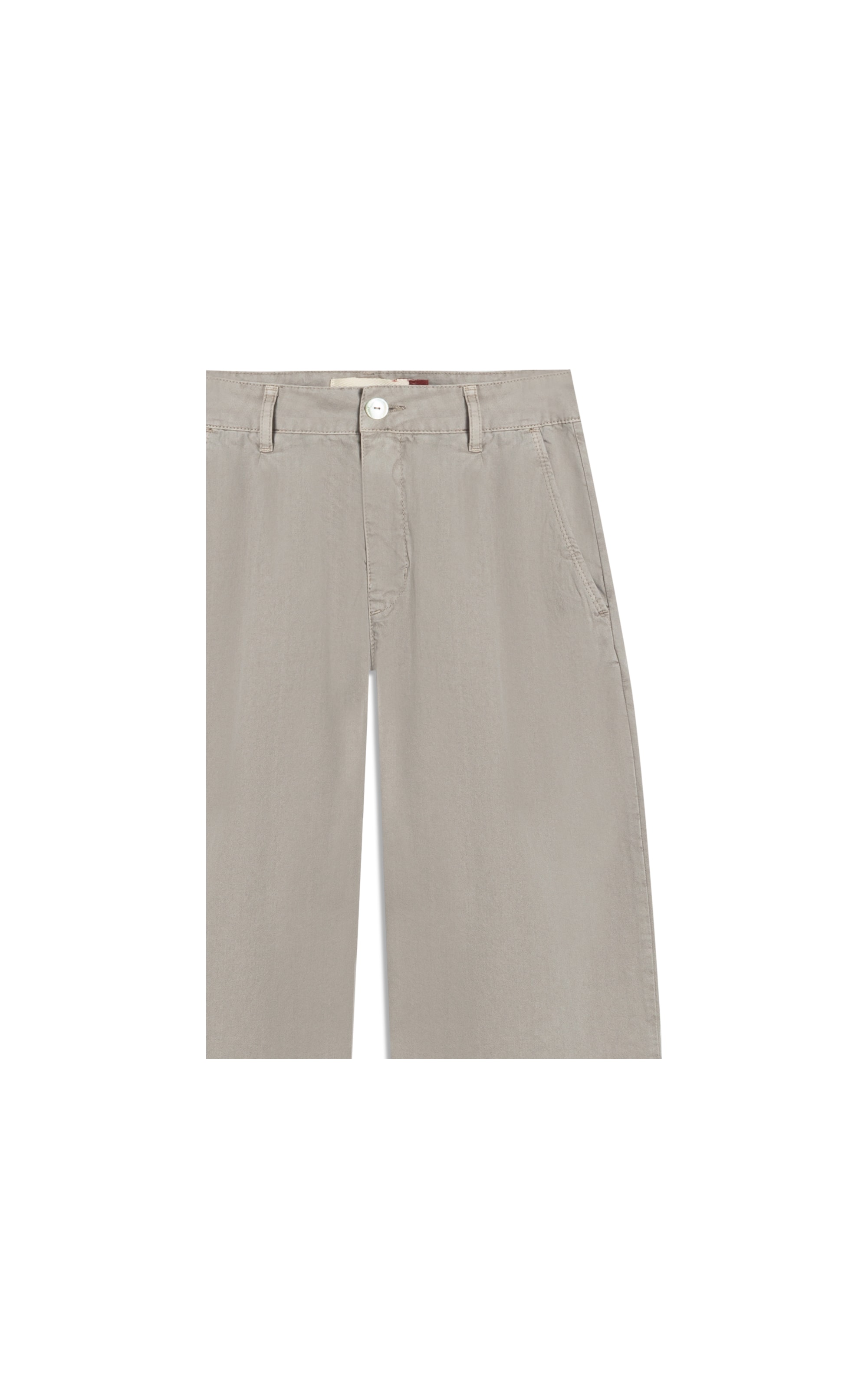 Calça Chino Wide Pregas Silver