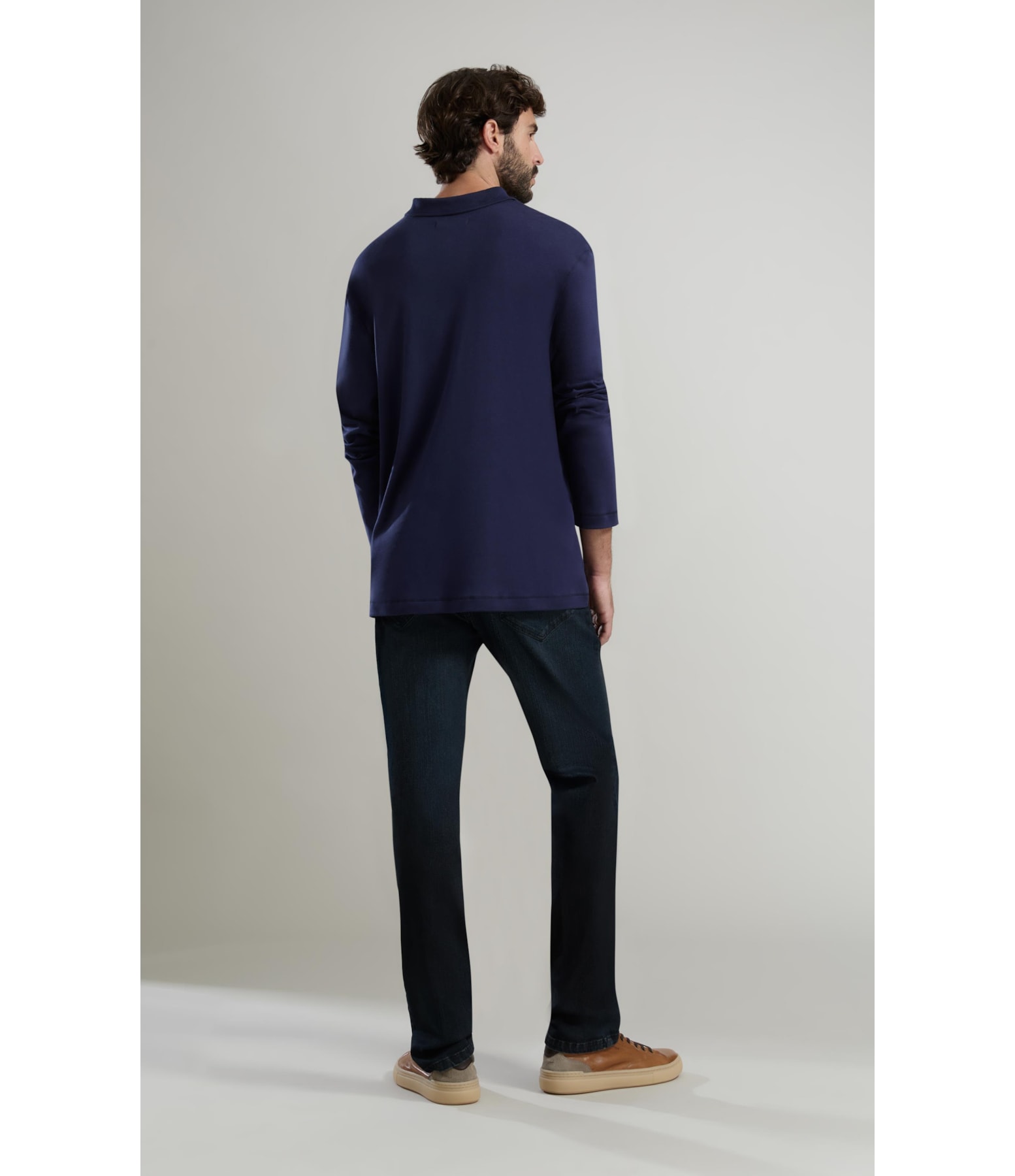 Calca Classic Denim Custom Fit Vitor Lav. 2144 - Lav.Escuro C/ Used