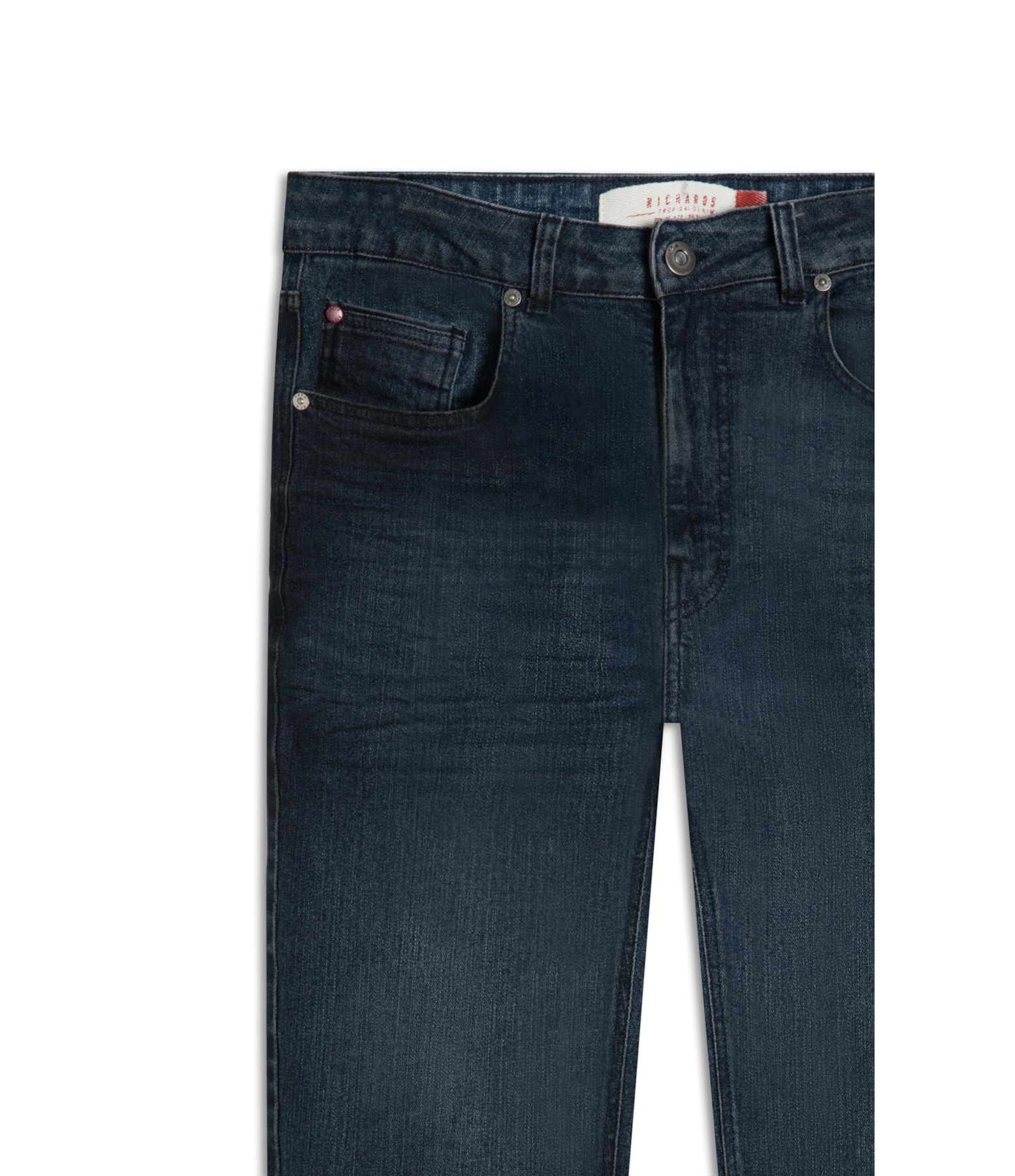 Calca Classic Denim Custom Fit Vitor Lav. 2144 - Lav.Escuro C/ Used