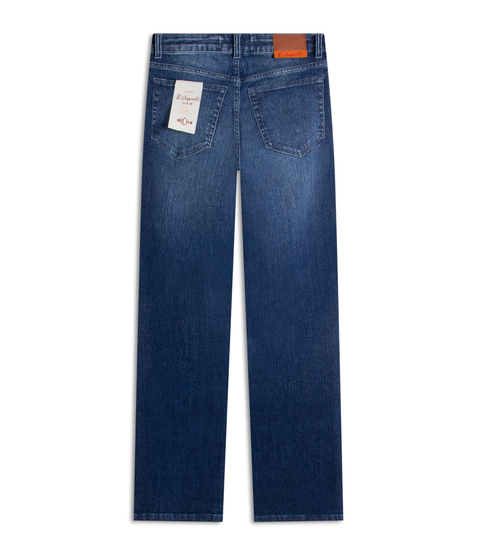 Calça Classic Denim Reta Milena 2150-Lav.Escuro Estonado