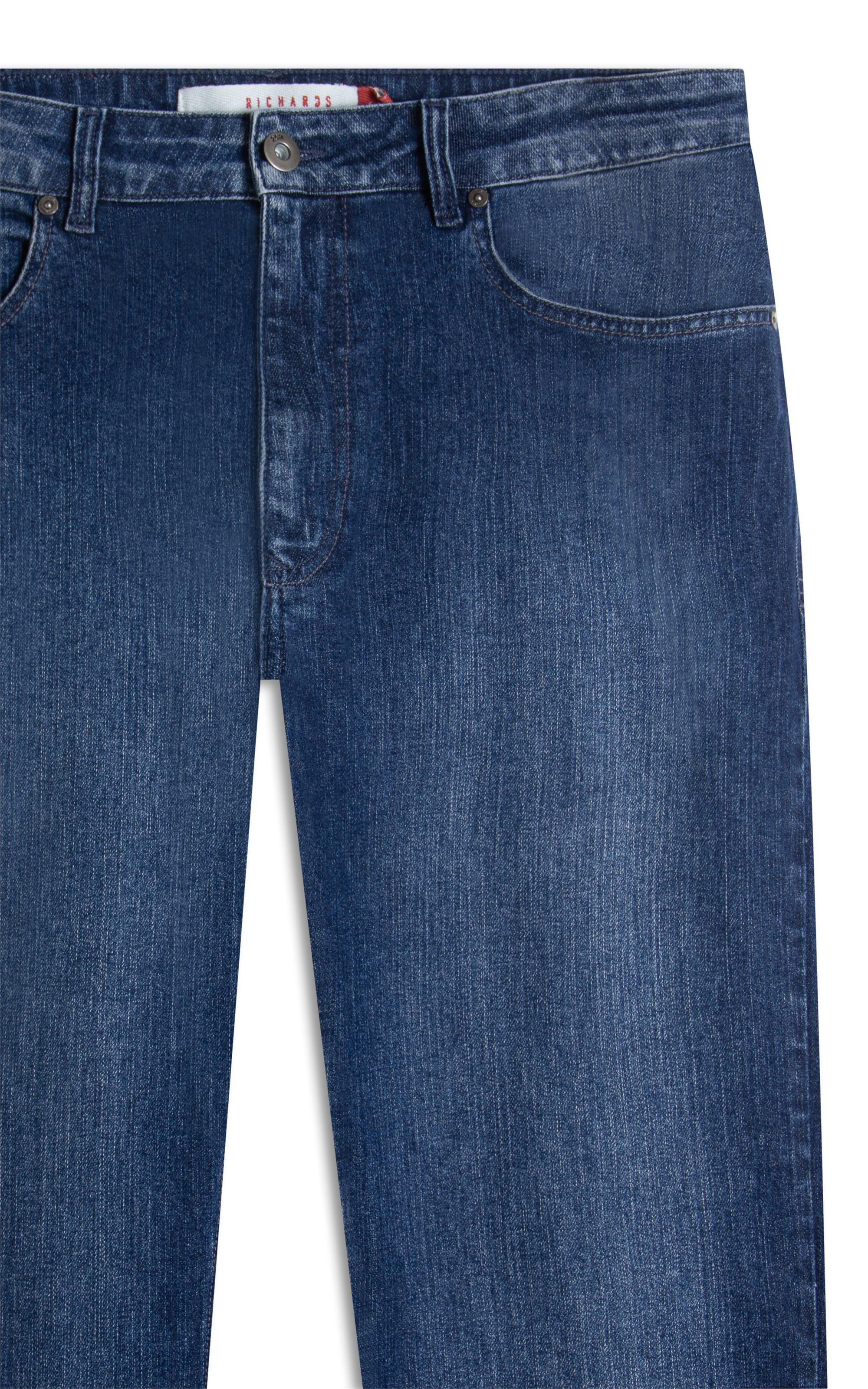 Calca Classic Denim Tradicional Caio Lav.Escuro Estonado