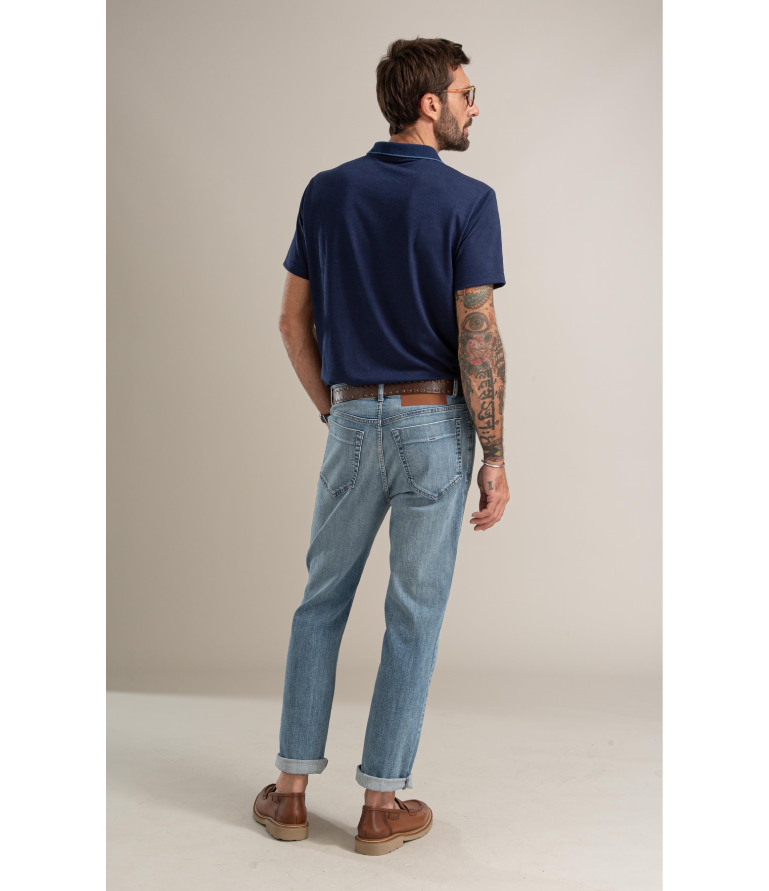 Calca Classic Heaven Blue Lav. Médio C/ Stone