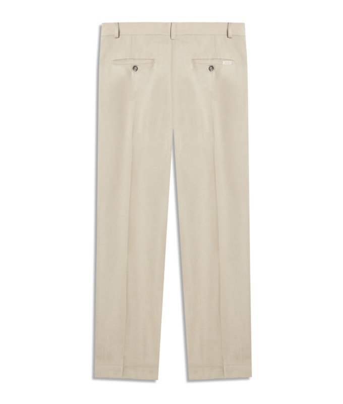 Calca Classic Lb Semi Relax Preppy Areia