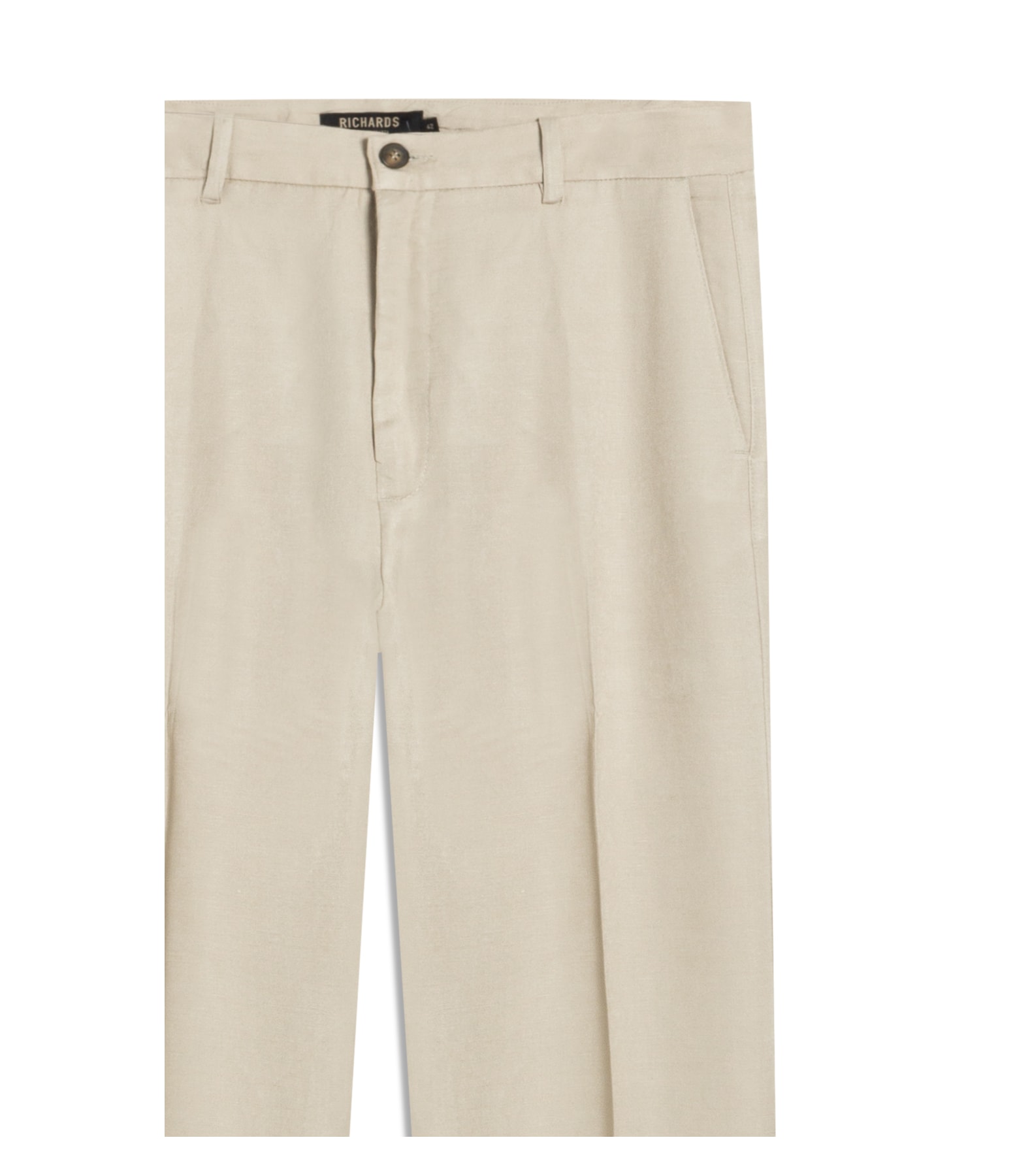 Calca Classic Lb Semi Relax Preppy Areia