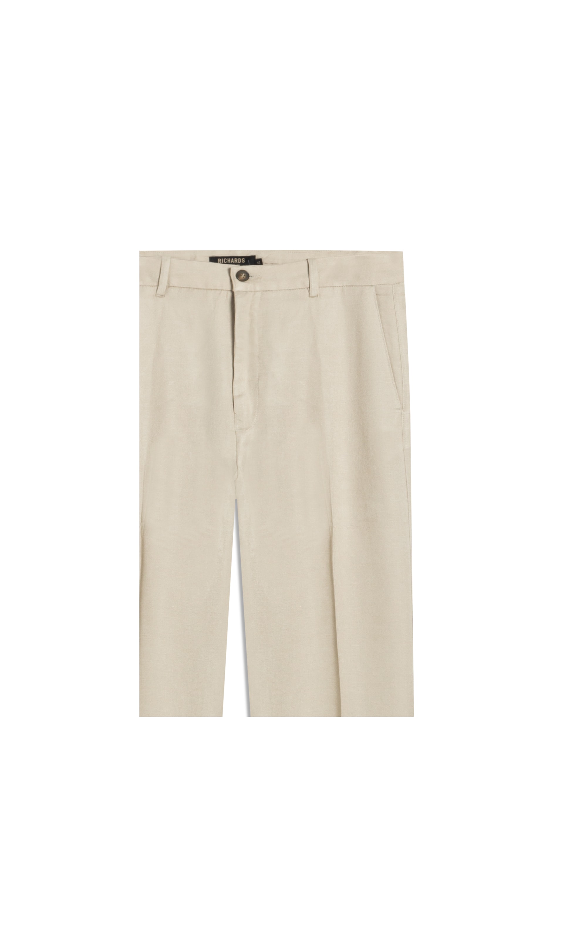 Calca Classic Lb Semi Relax Preppy Areia