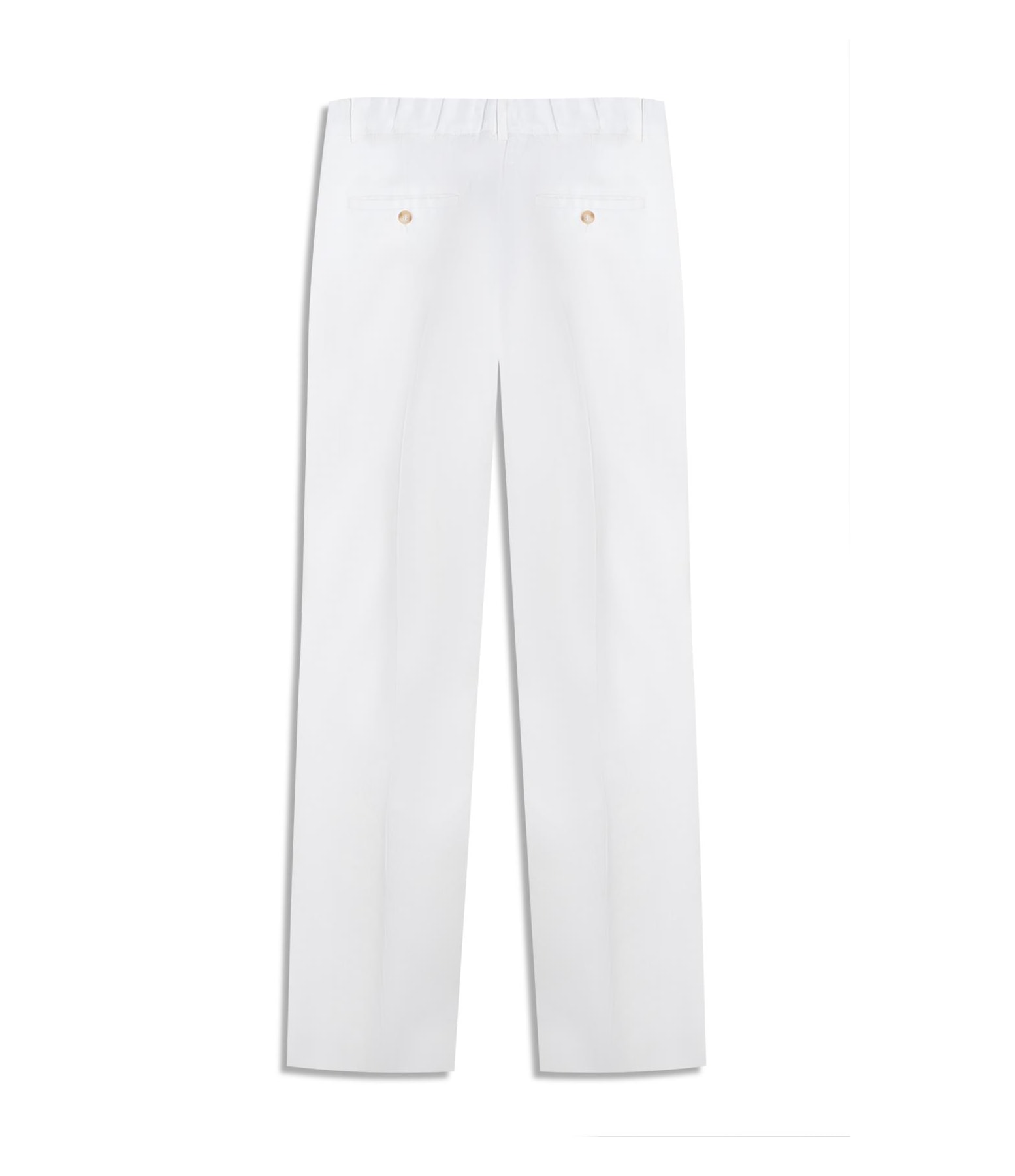 Calca Classic Lb Semi Relax Preppy Off White