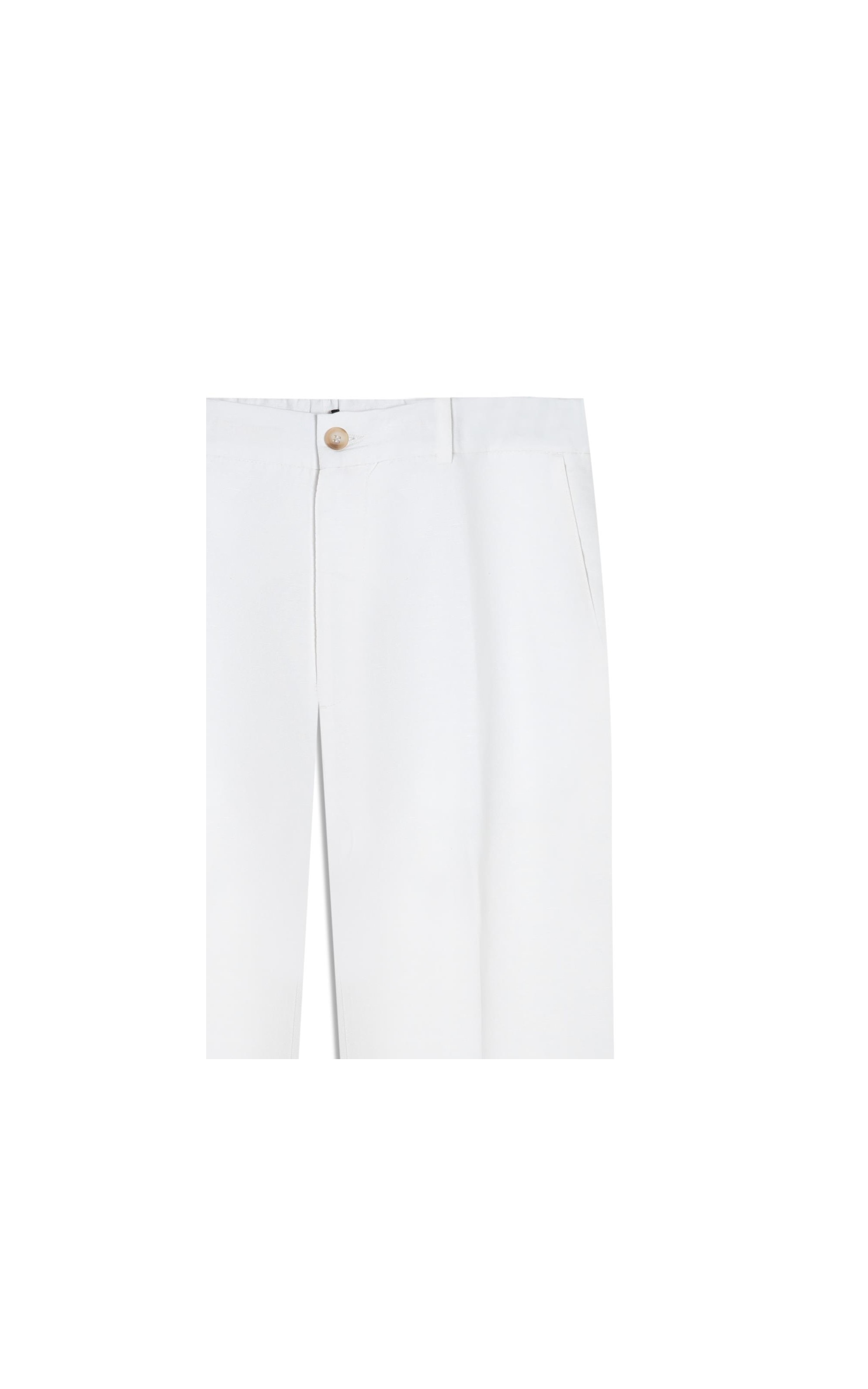 Calca Classic Lb Semi Relax Preppy Off White