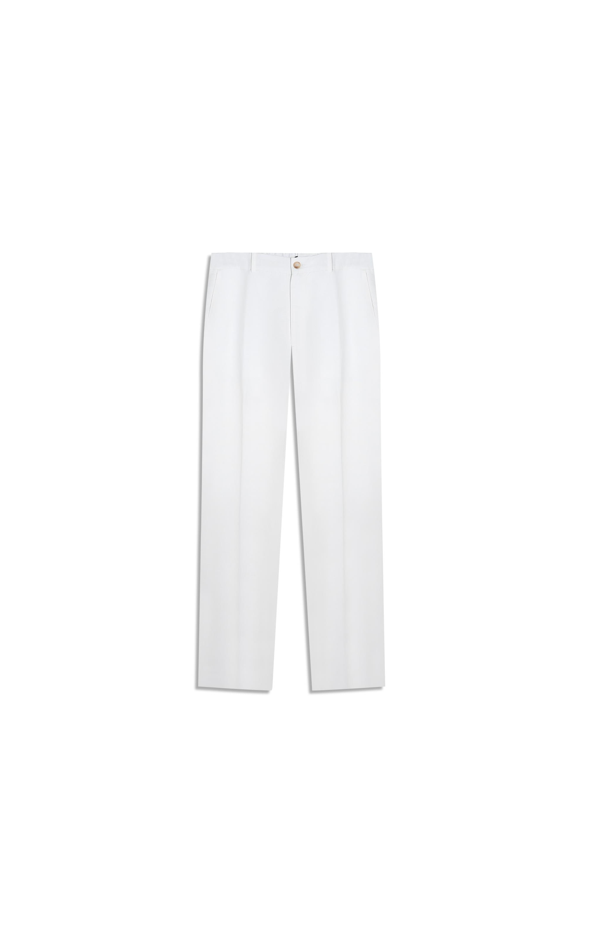 Calca Classic Lb Semi Relax Preppy Off White