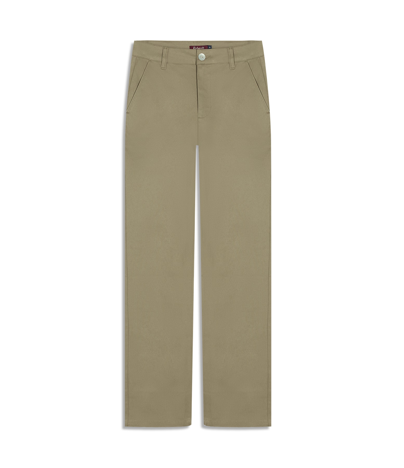 Calça Color Twill Power Reta Piece Dye Castor