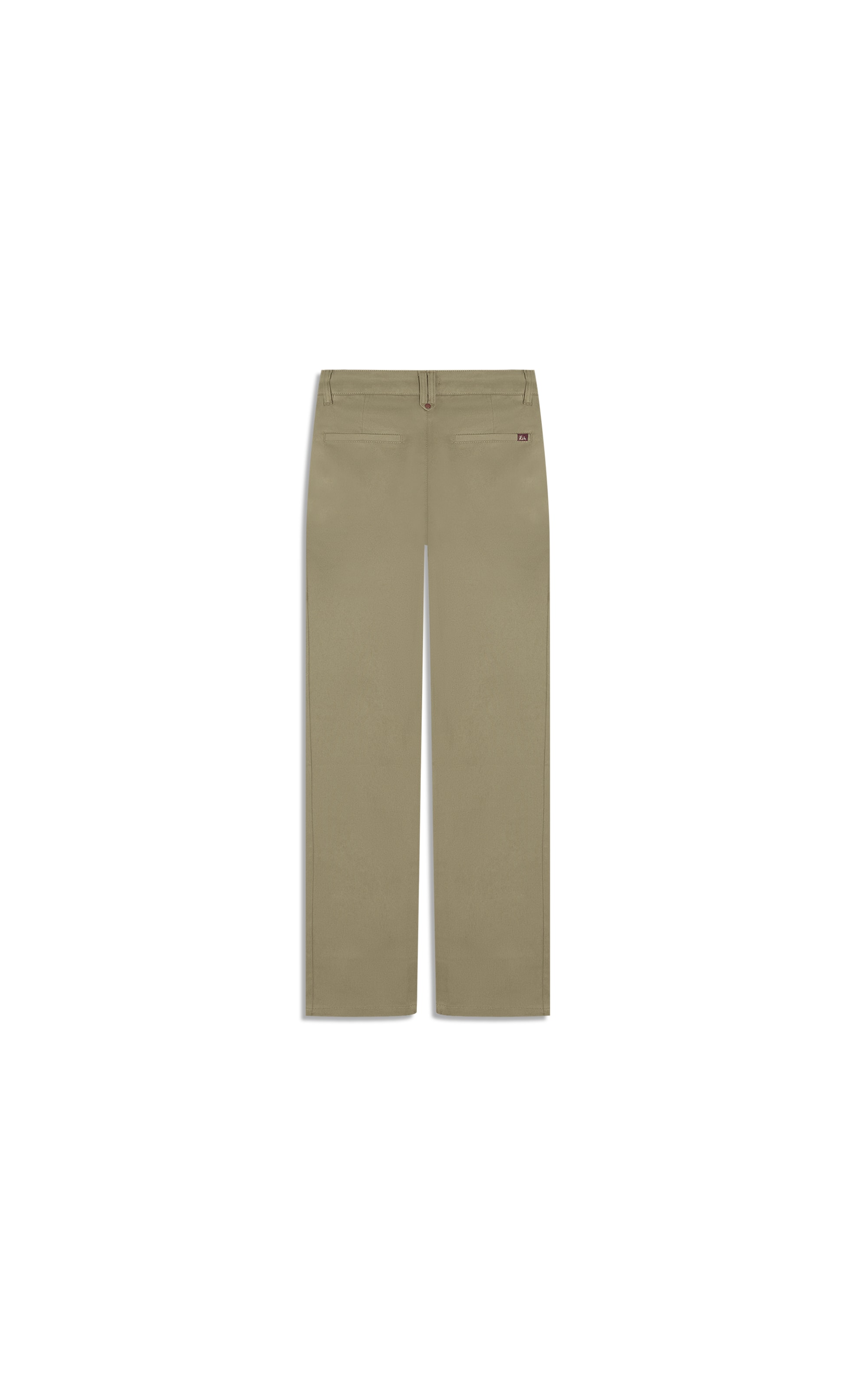 Calça Color Twill Power Reta Piece Dye Castor