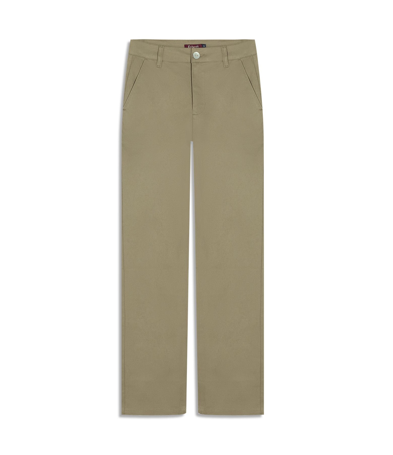 Calça Color Twill Power Reta Piece Dye Castor