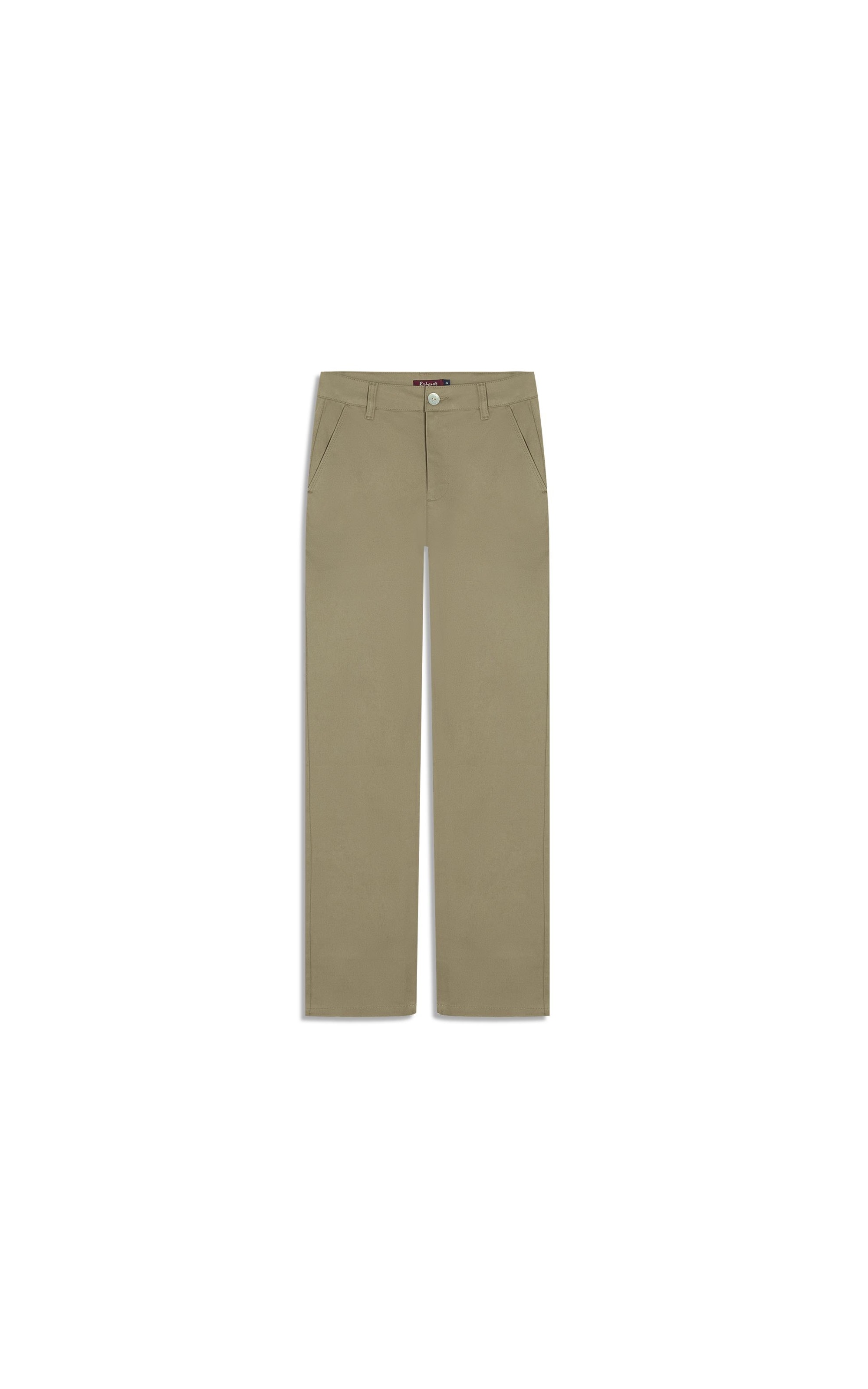 Calça Color Twill Power Reta Piece Dye Castor