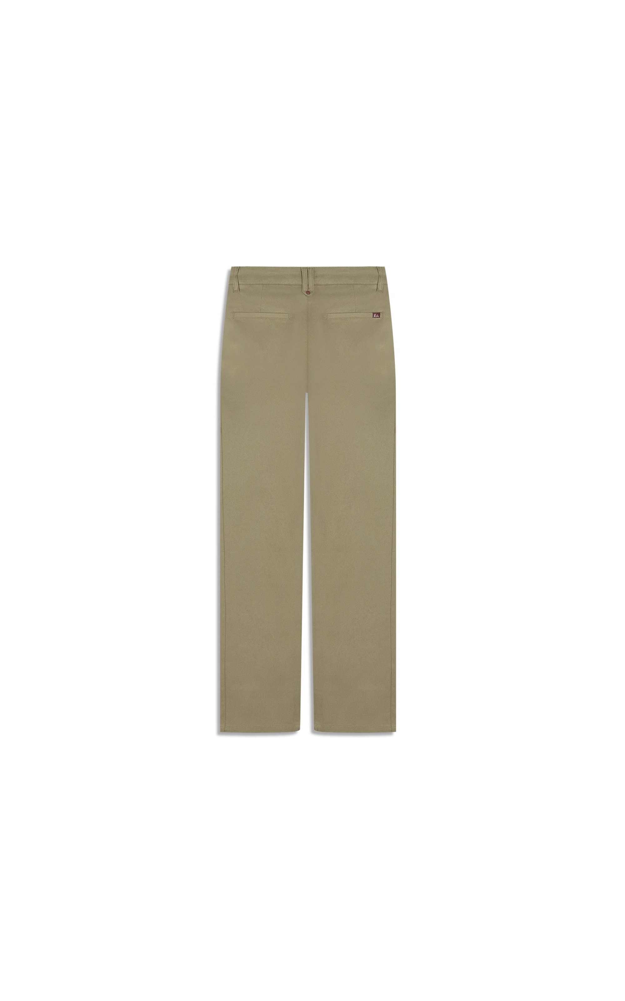 Calça Color Twill Power Reta Piece Dye Castor