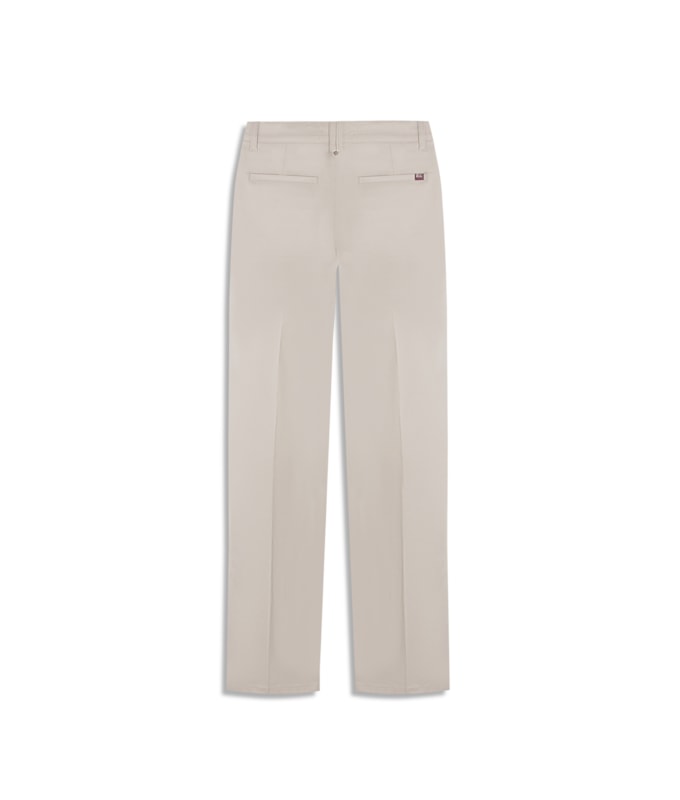 Calça Color Twill Power Reta Piece Dye Silver