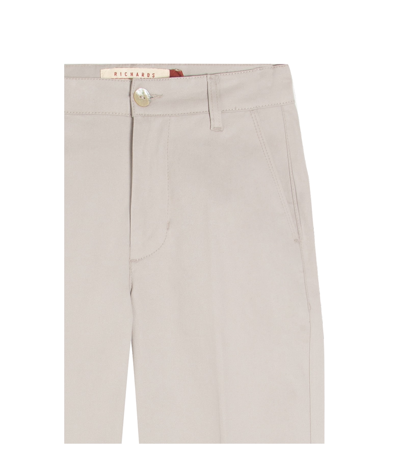 Calça Color Twill Power Reta Piece Dye Silver