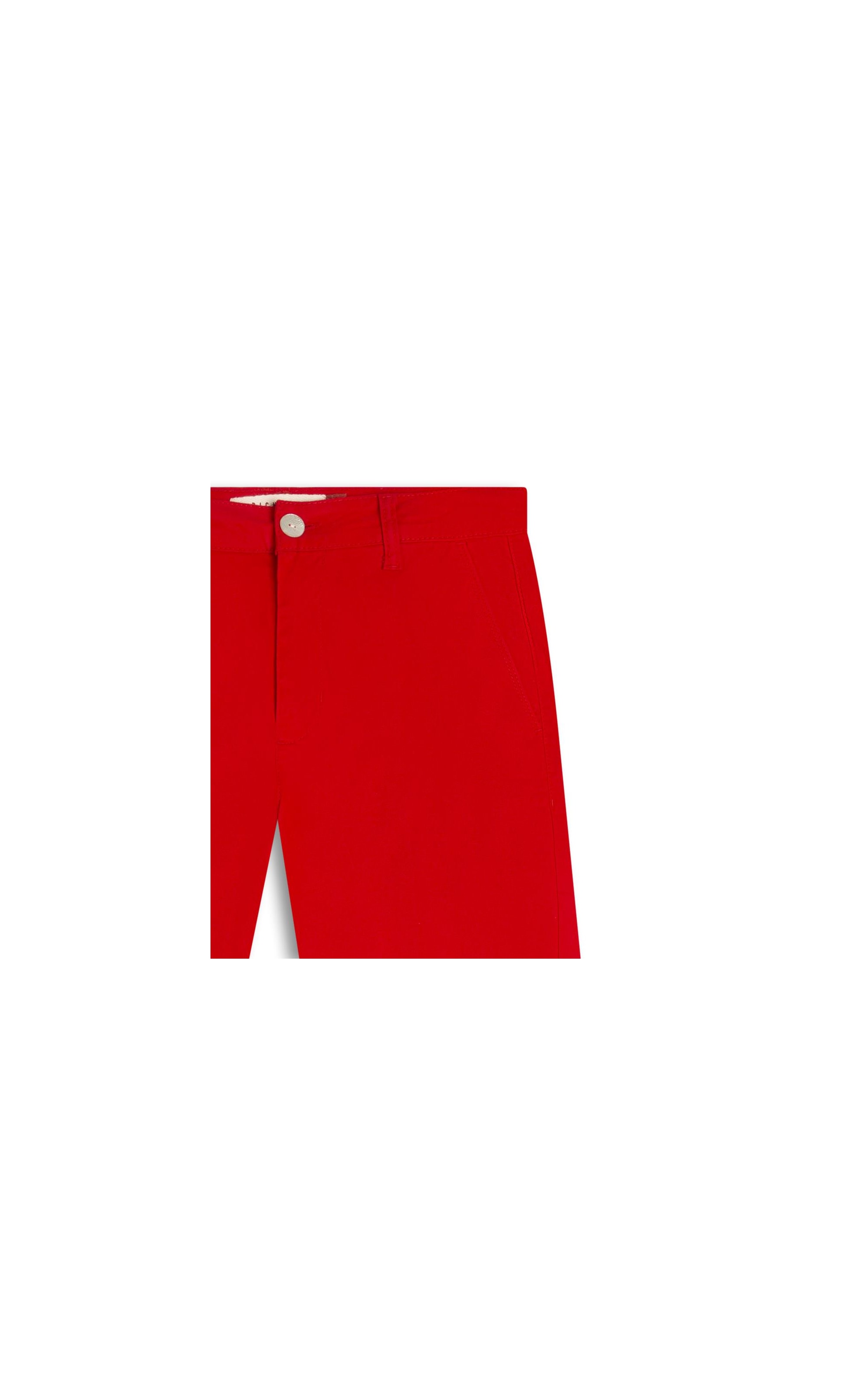Calça Color Twill Power Reta Piece Dye Vermelho Mescla
