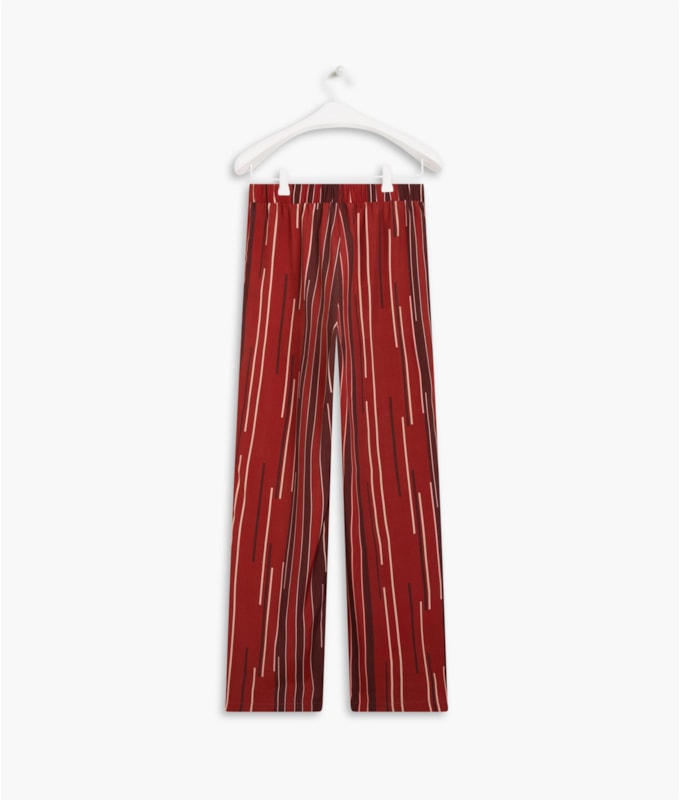 Calça Costa Est Balines Listra Vermelho